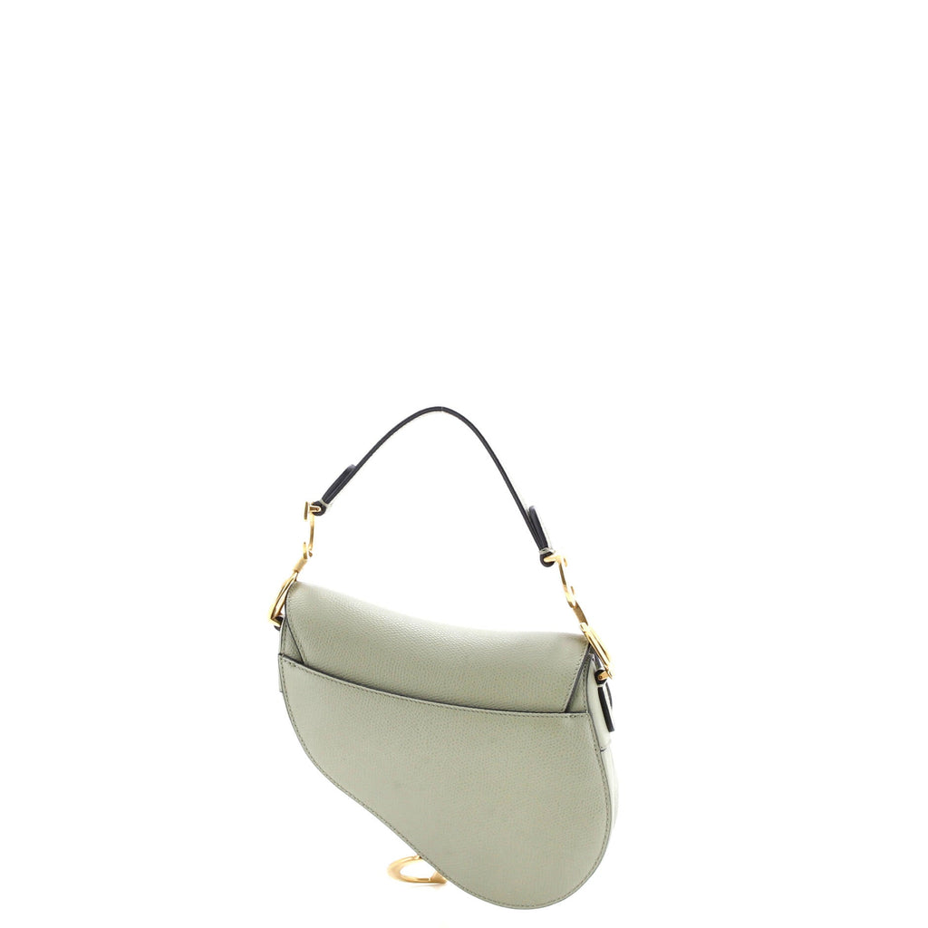 Saddle Handbag Leather Mini