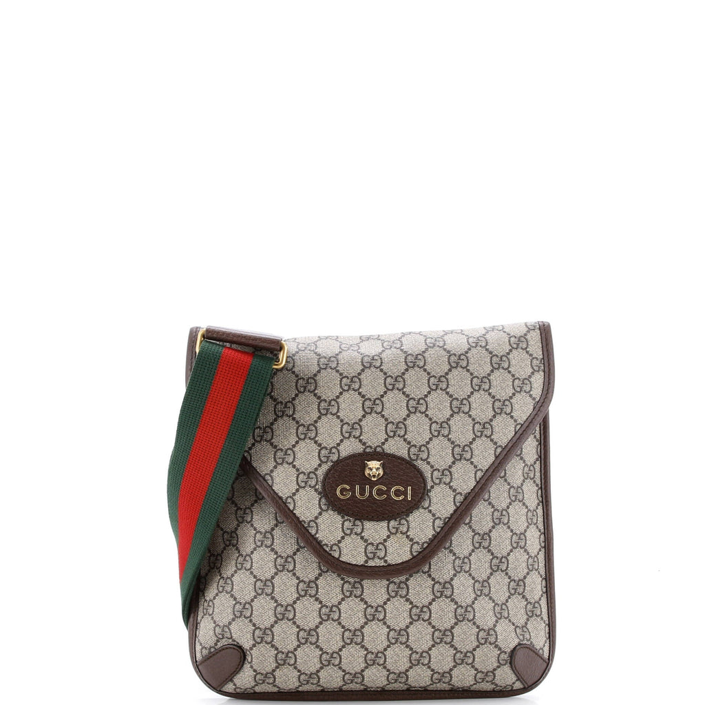Neo Vintage Envelope Messenger GG Coated Canvas Medium
