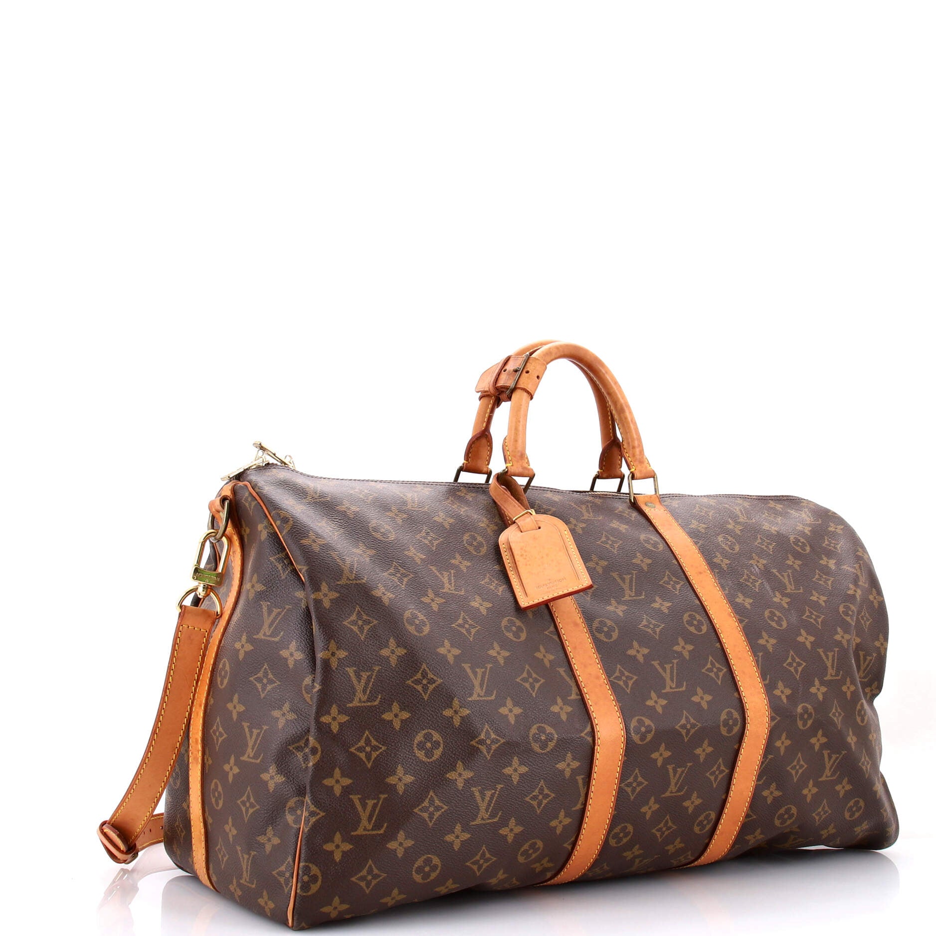 Keepall Bandouliere Bag Monogram Canvas 55