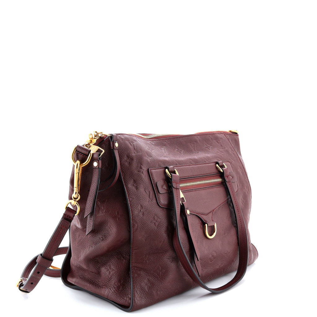 Lumineuse Handbag Monogram Empreinte Leather PM