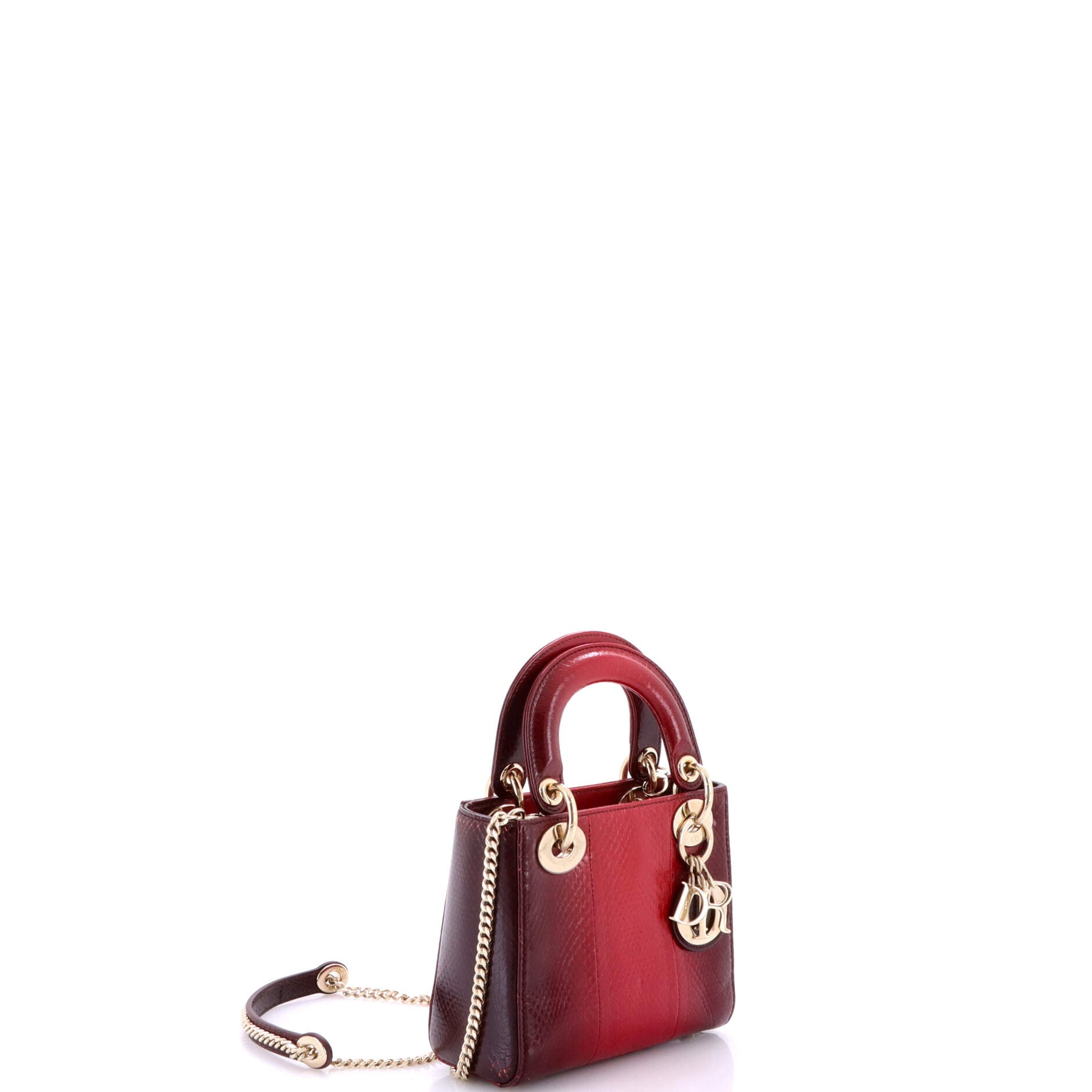 Lady Dior Chain Bag Python Mini