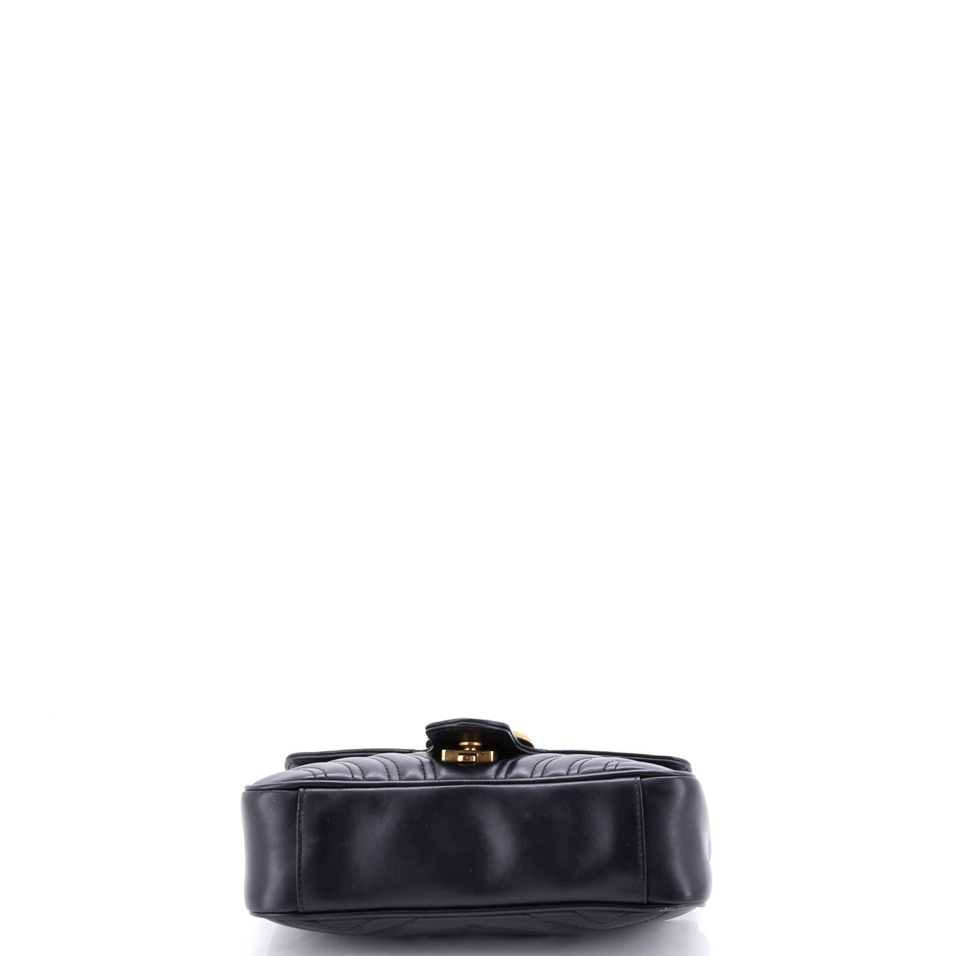 GG Marmont Flap Bag Matelasse Leather Mini