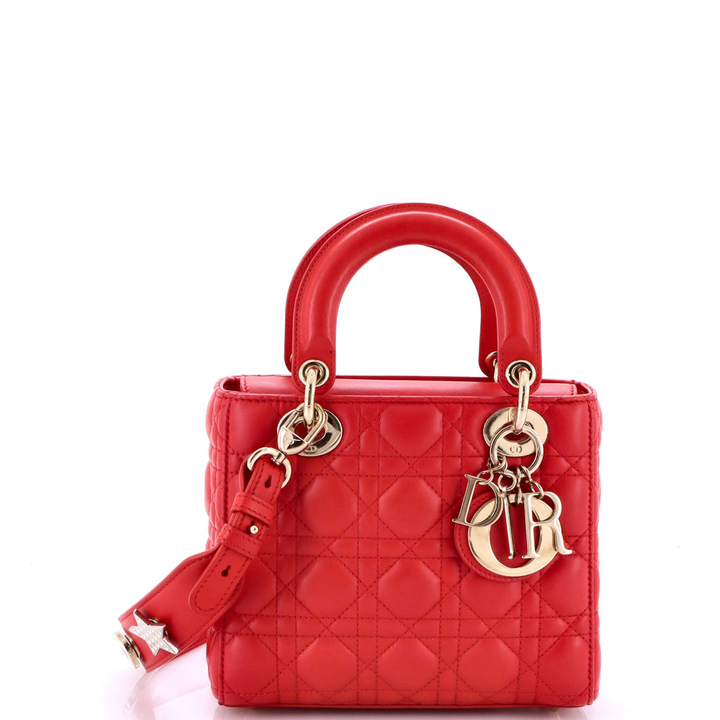 My Lady Dior Bag Cannage Quilt Lambskin