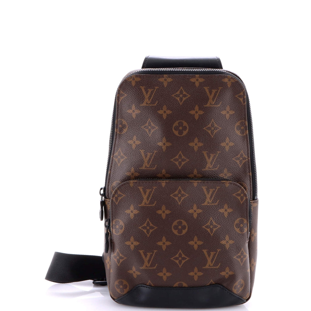 Avenue Sling Bag Macassar Monogram Canvas
