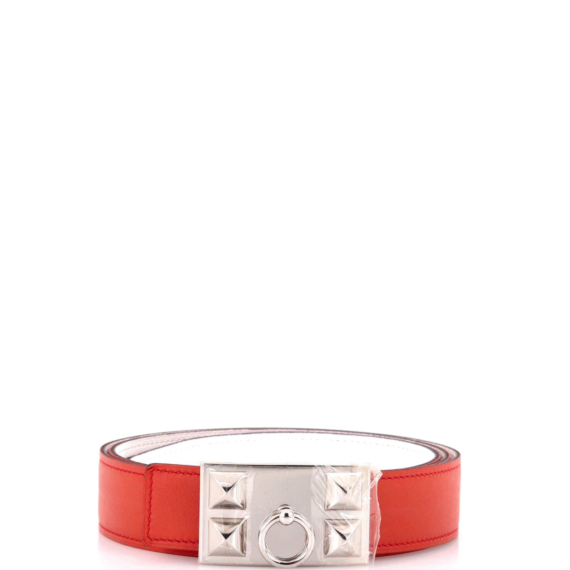 Collier de Chien Buckle Reversible Belt Leather Medium