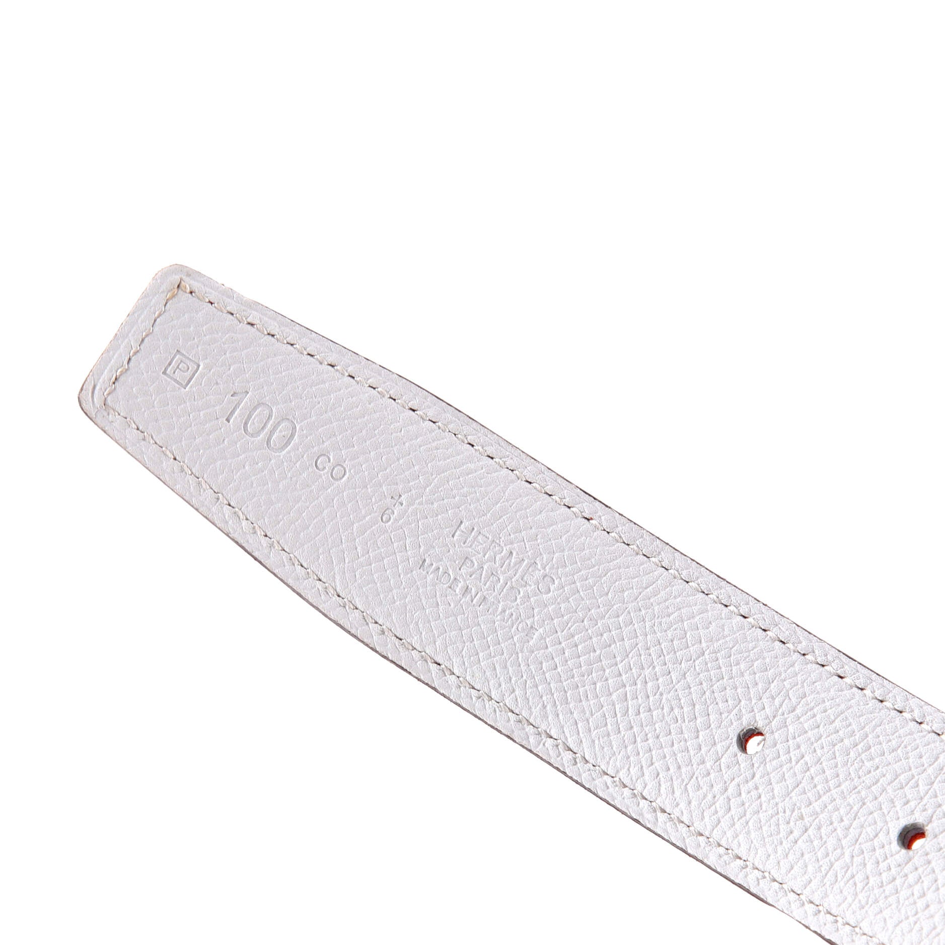 Collier de Chien Buckle Reversible Belt Leather Medium