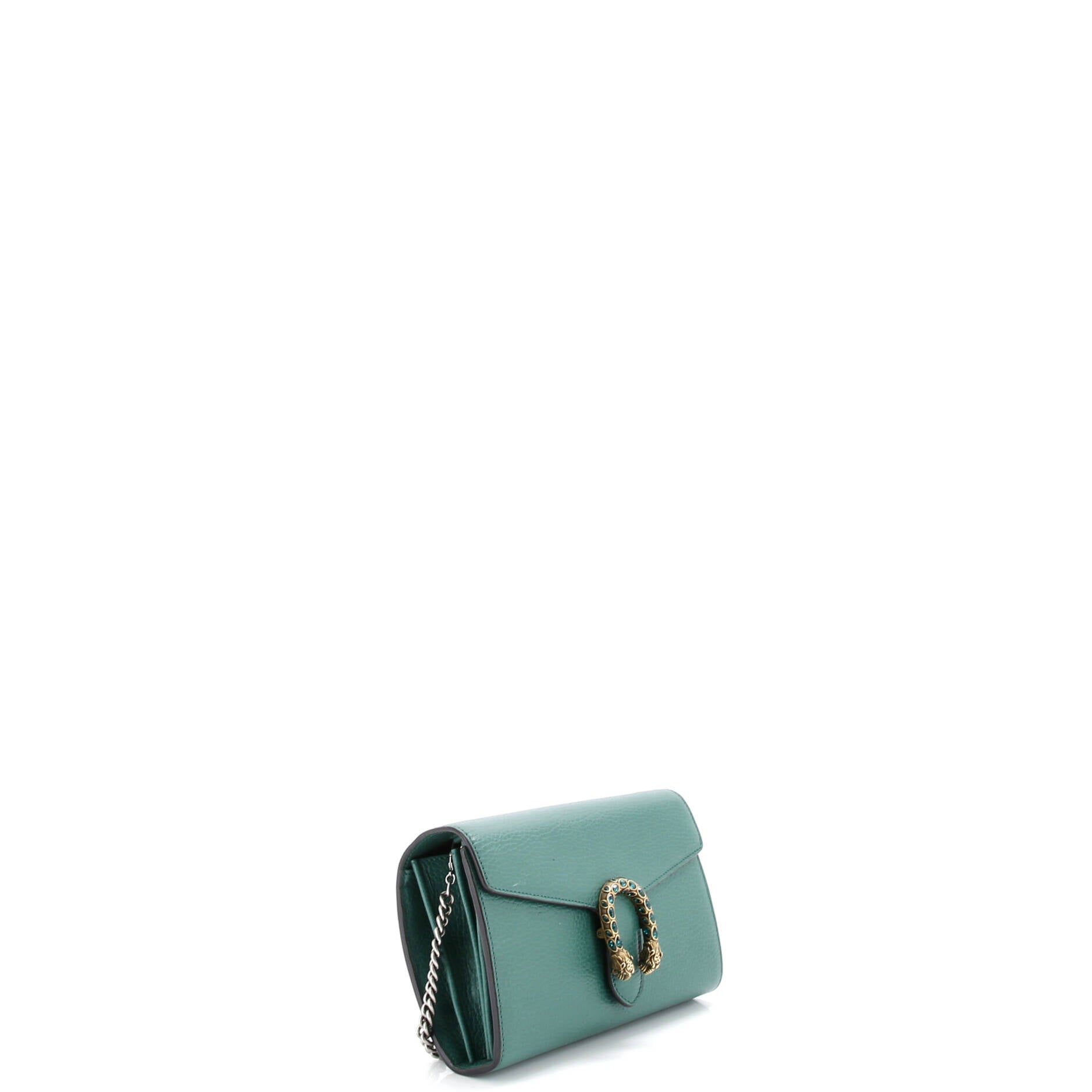 Dionysus Chain Wallet Leather with Embellished Detail Small