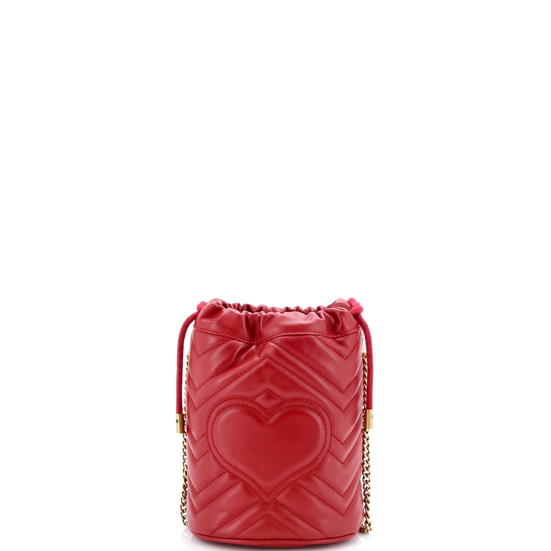 GG Marmont Bucket Bag Matelasse Leather Mini
