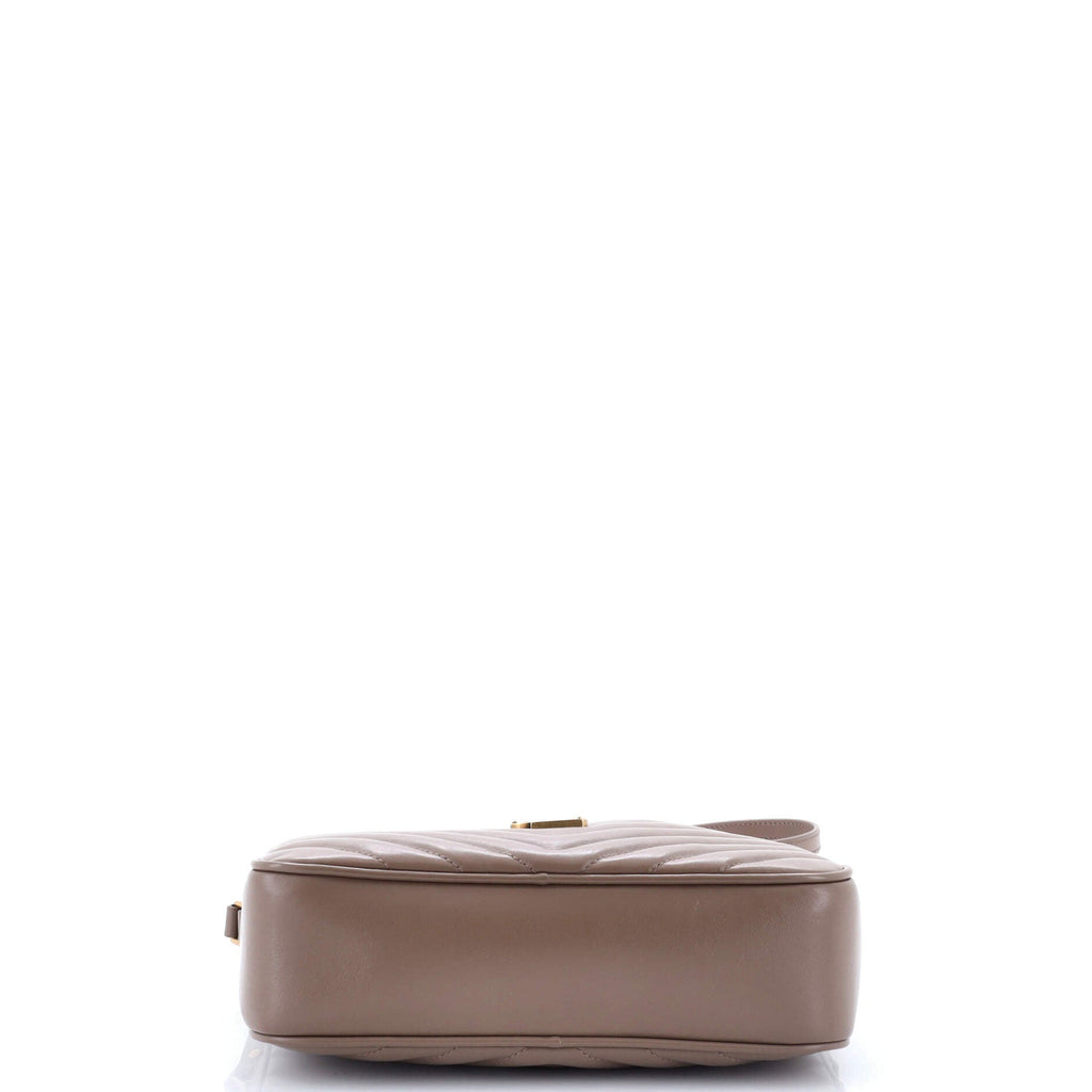 Lou Camera Bag Matelasse Chevron Leather Small