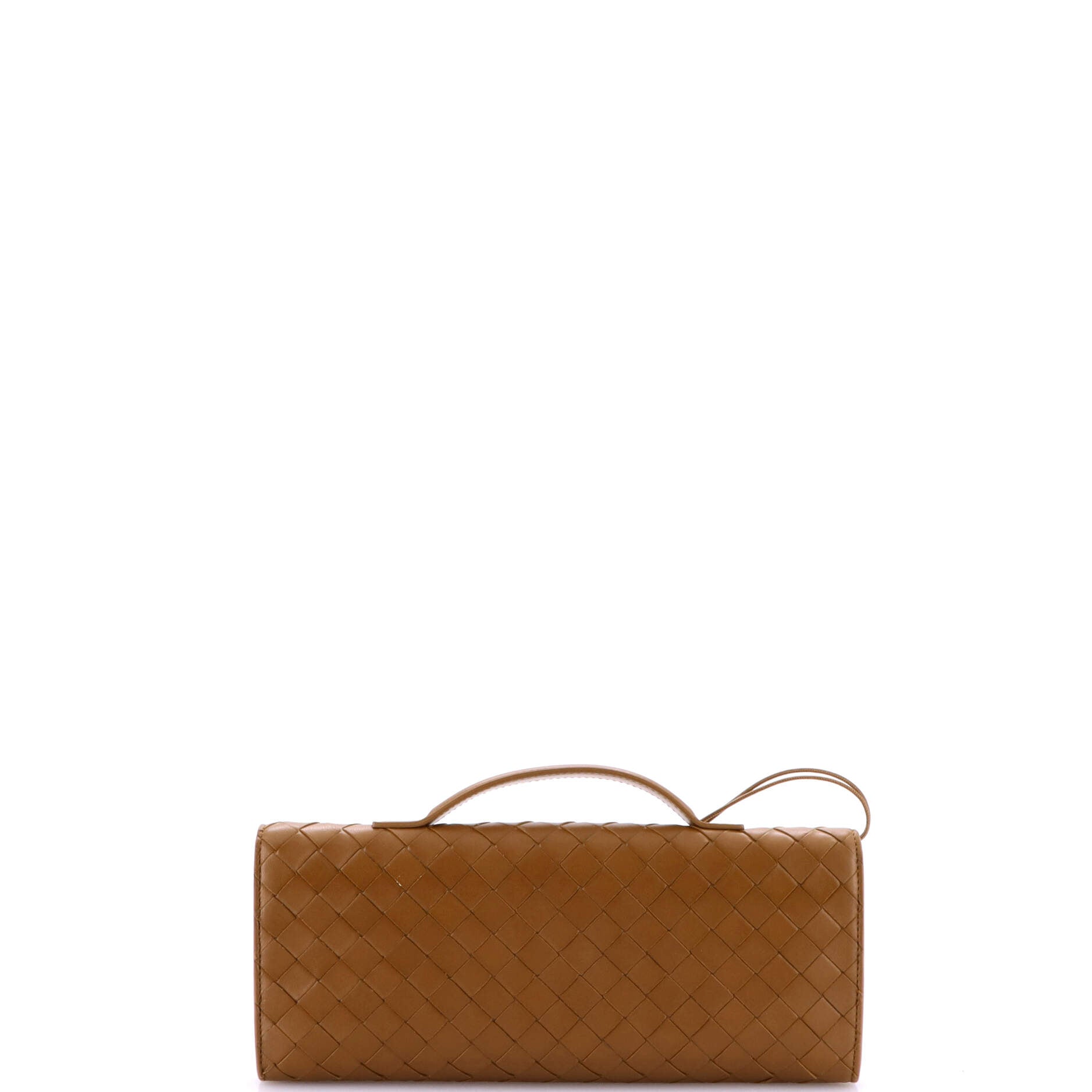 Andiamo Top Handle Clutch Intrecciato Nappa Long