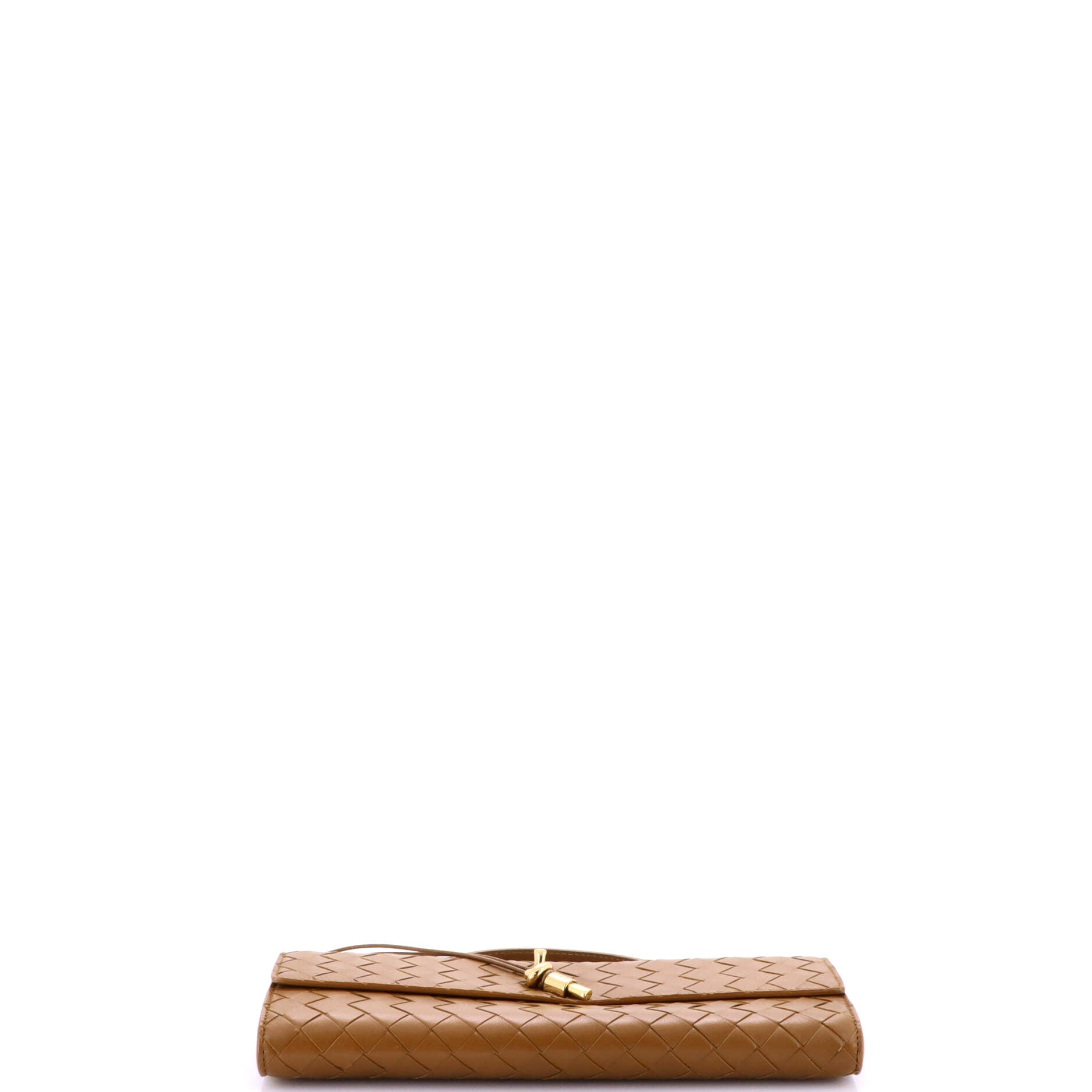 Andiamo Top Handle Clutch Intrecciato Nappa Long