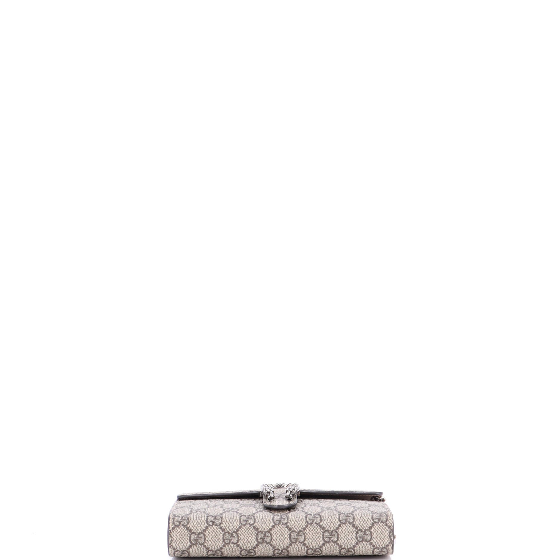 Dionysus Chain Wallet GG Coated Canvas Small
