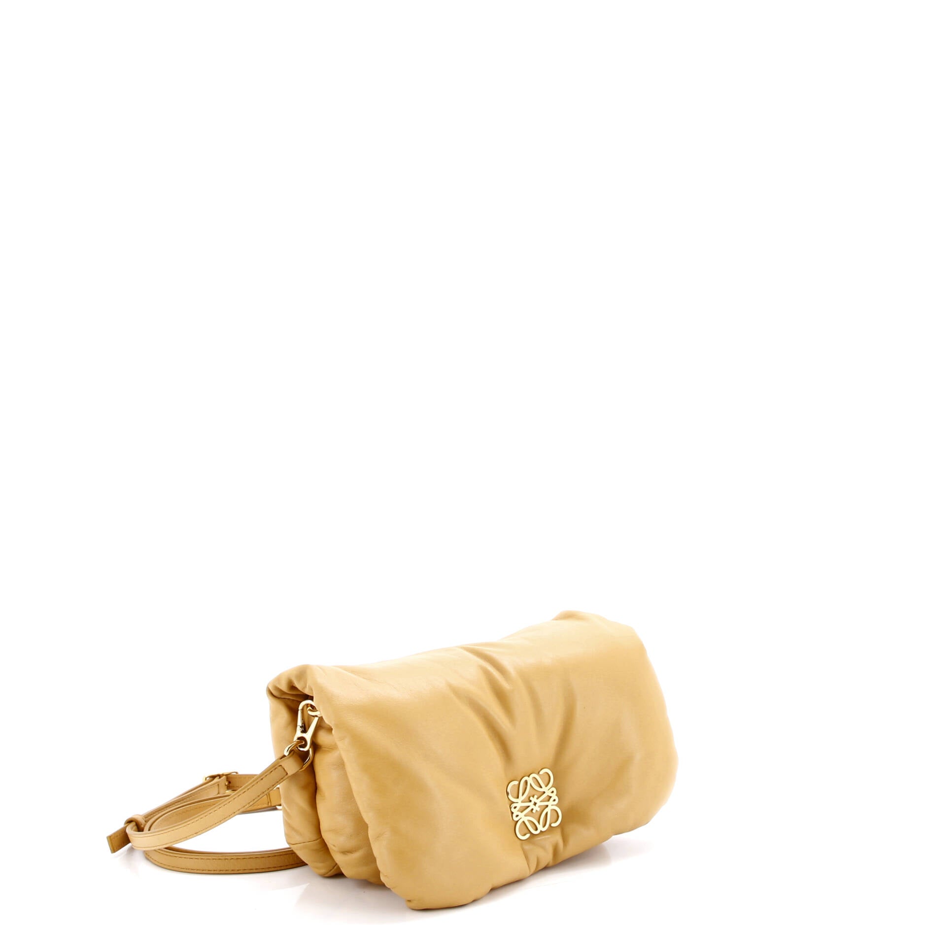 Goya Puffer Bag Leather Mini