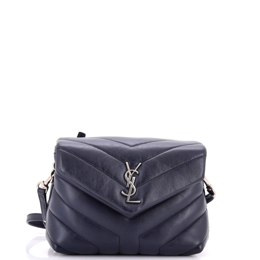Loulou Shoulder Bag Matelasse Chevron Leather Toy
