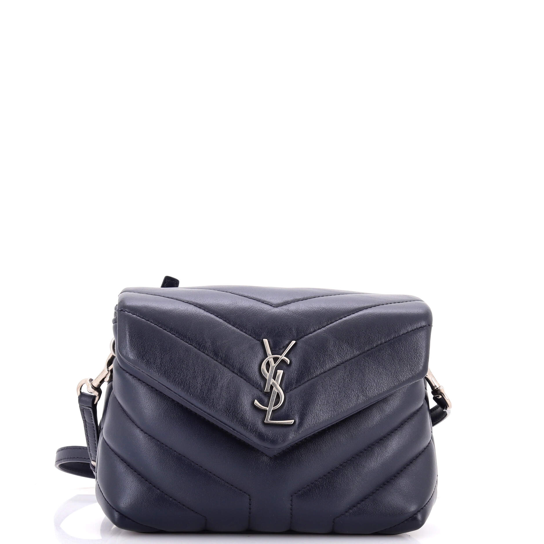 Loulou Shoulder Bag Matelasse Chevron Leather Toy