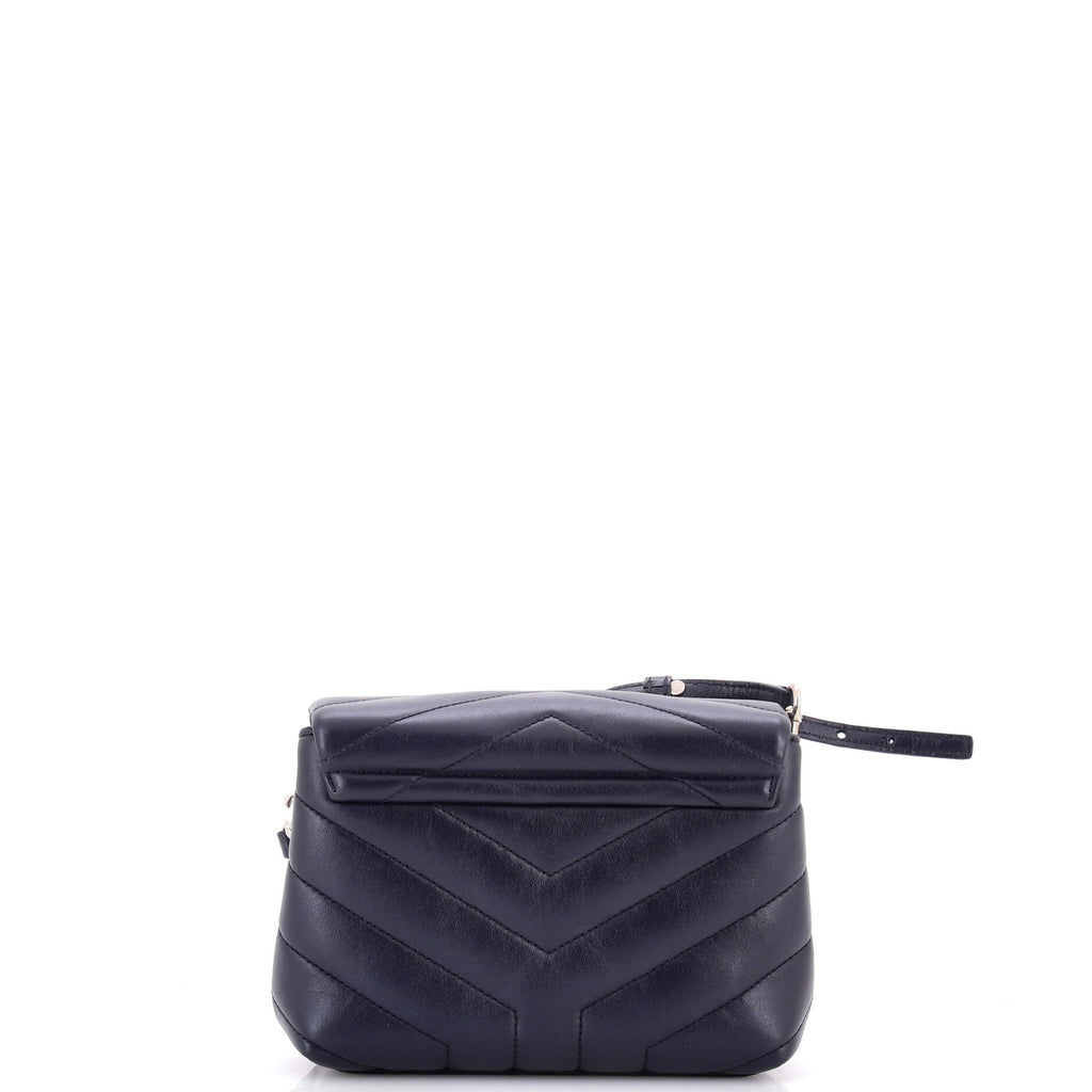 Loulou Shoulder Bag Matelasse Chevron Leather Toy