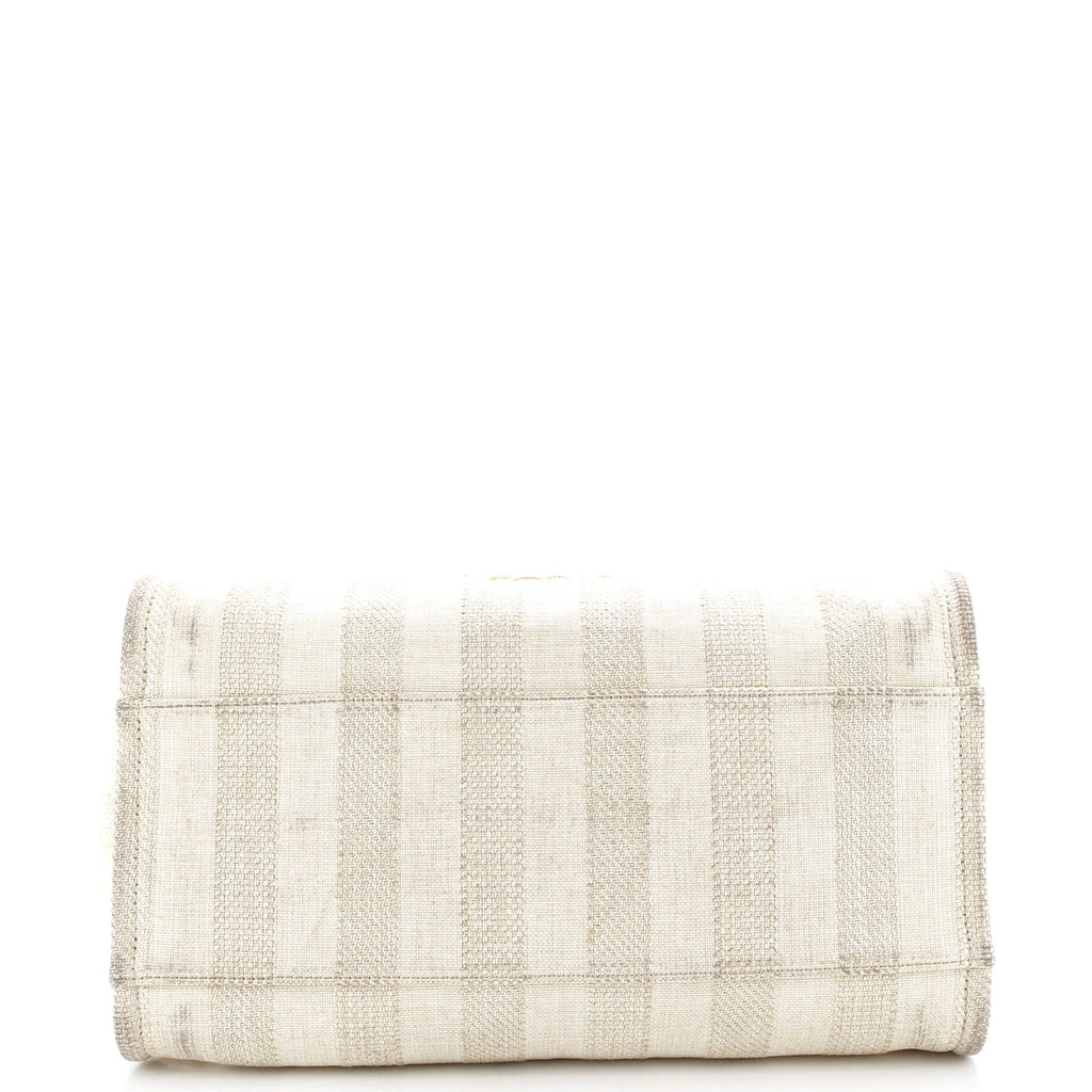 Deauville Tote Striped Mixed Fibers Medium