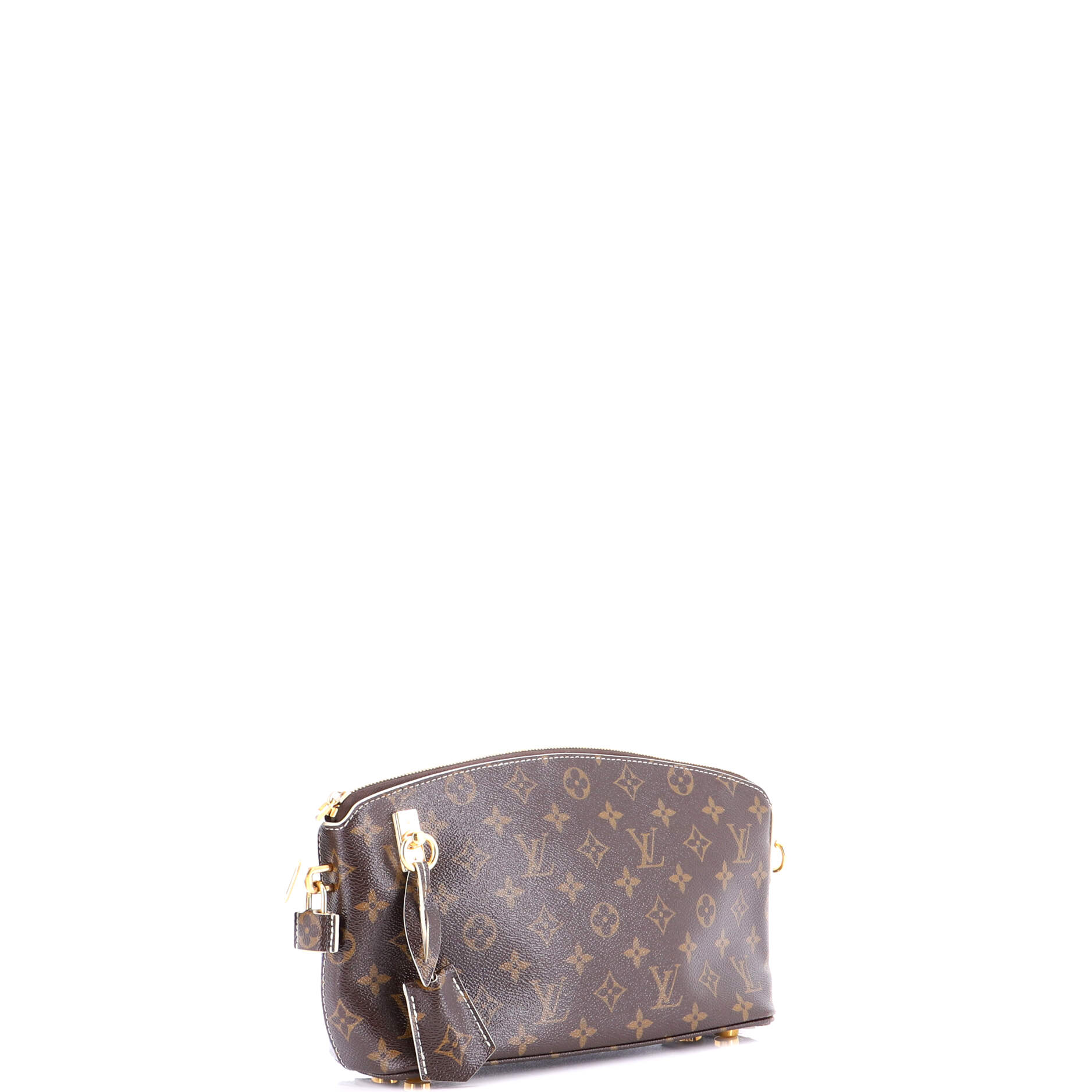 Lockit Cuff Clutch Monogram Fetish Canvas
