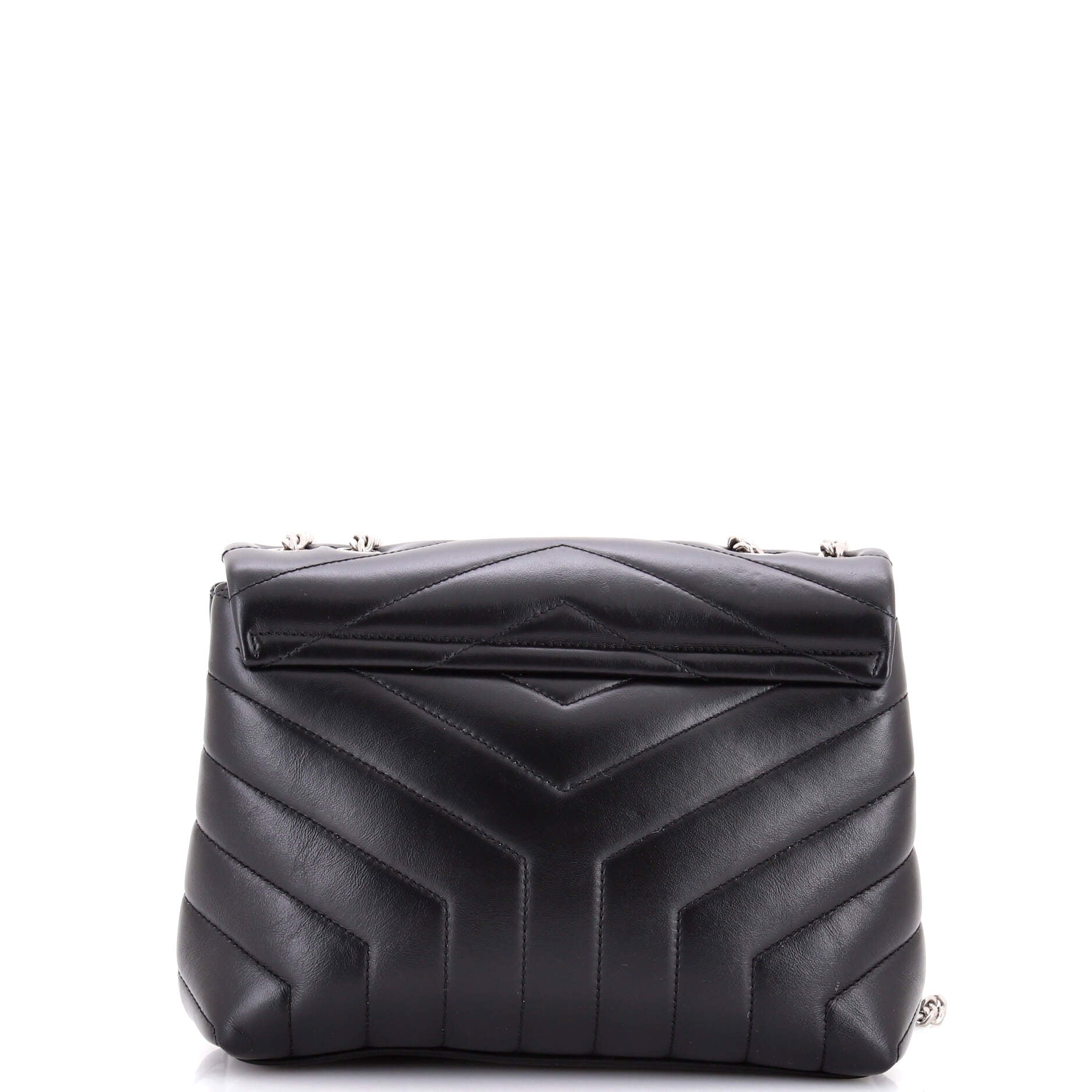 Loulou Shoulder Bag Matelasse Chevron Leather Small