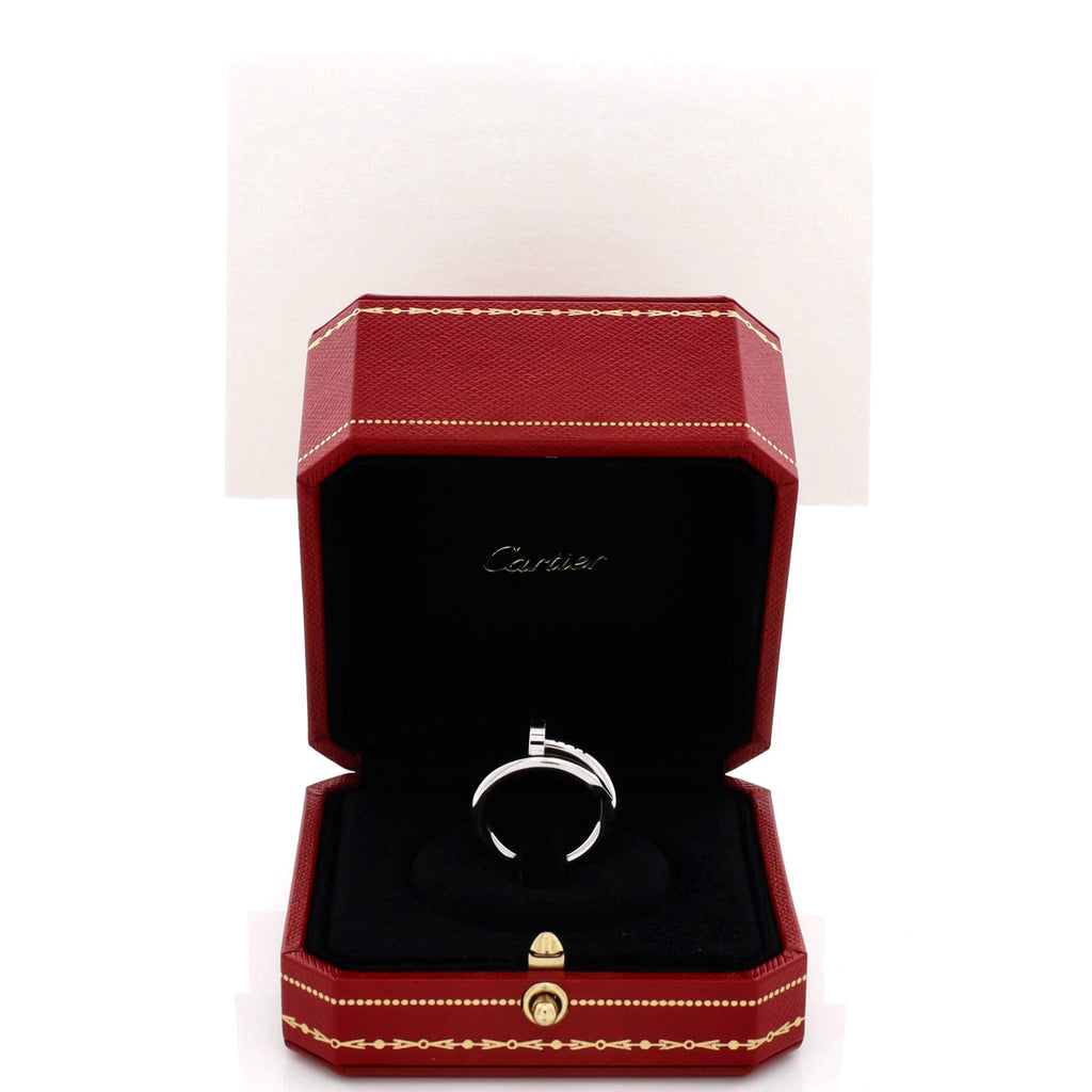 Juste un Clou Ring 18K White Gold