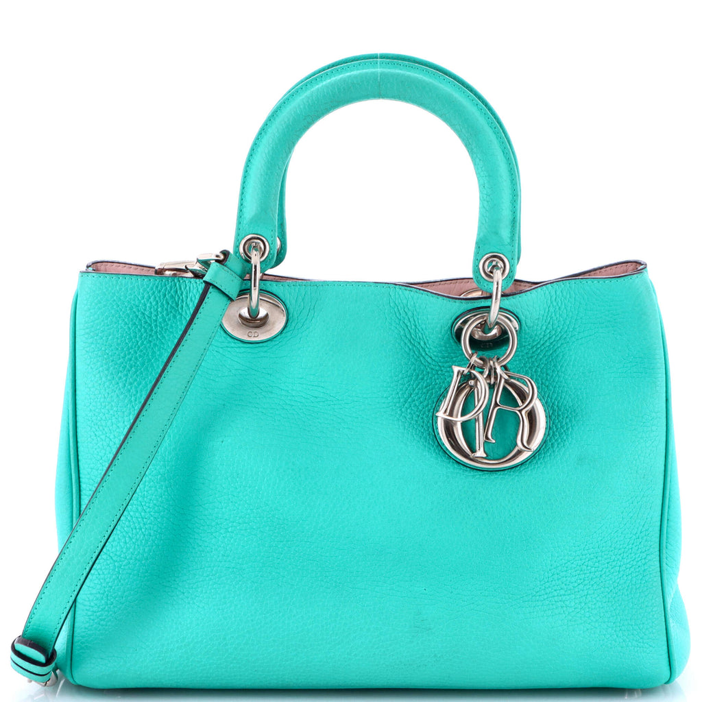 Diorissimo Tote Pebbled Leather Medium