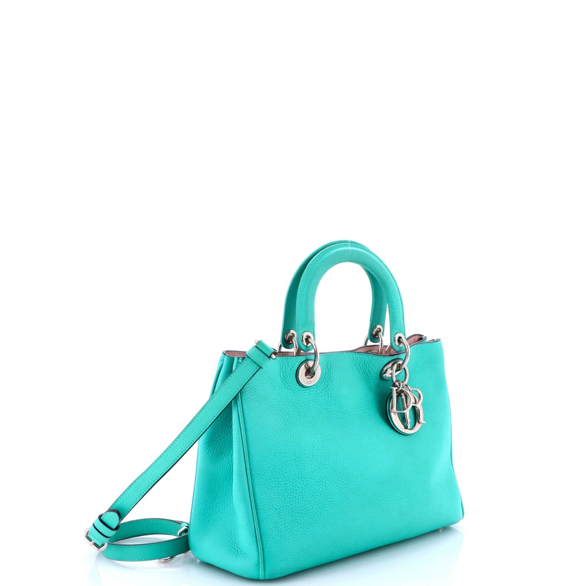 Diorissimo Tote Pebbled Leather Medium