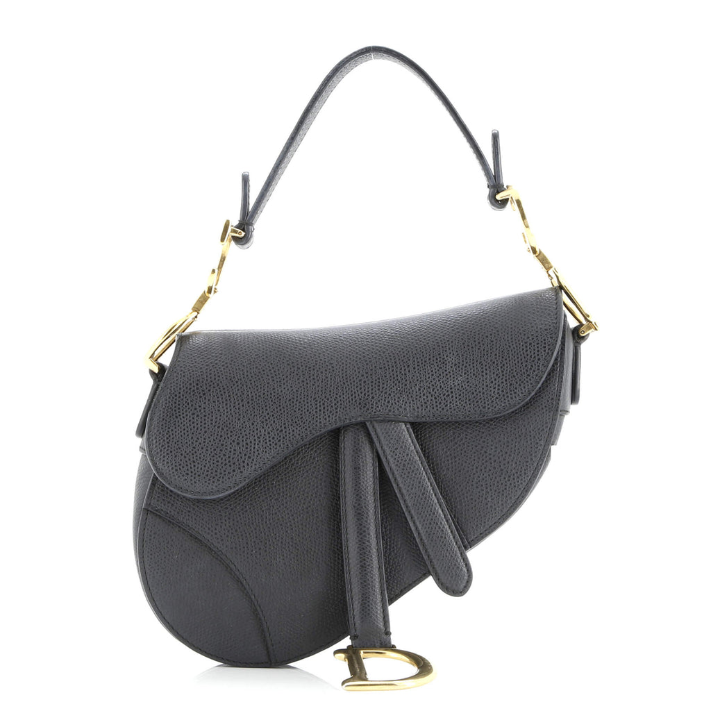 Saddle Handbag Leather Mini