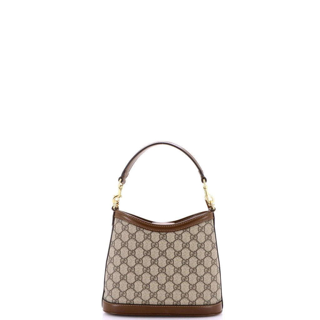 Retro Interlocking G Hobo GG Coated Canvas