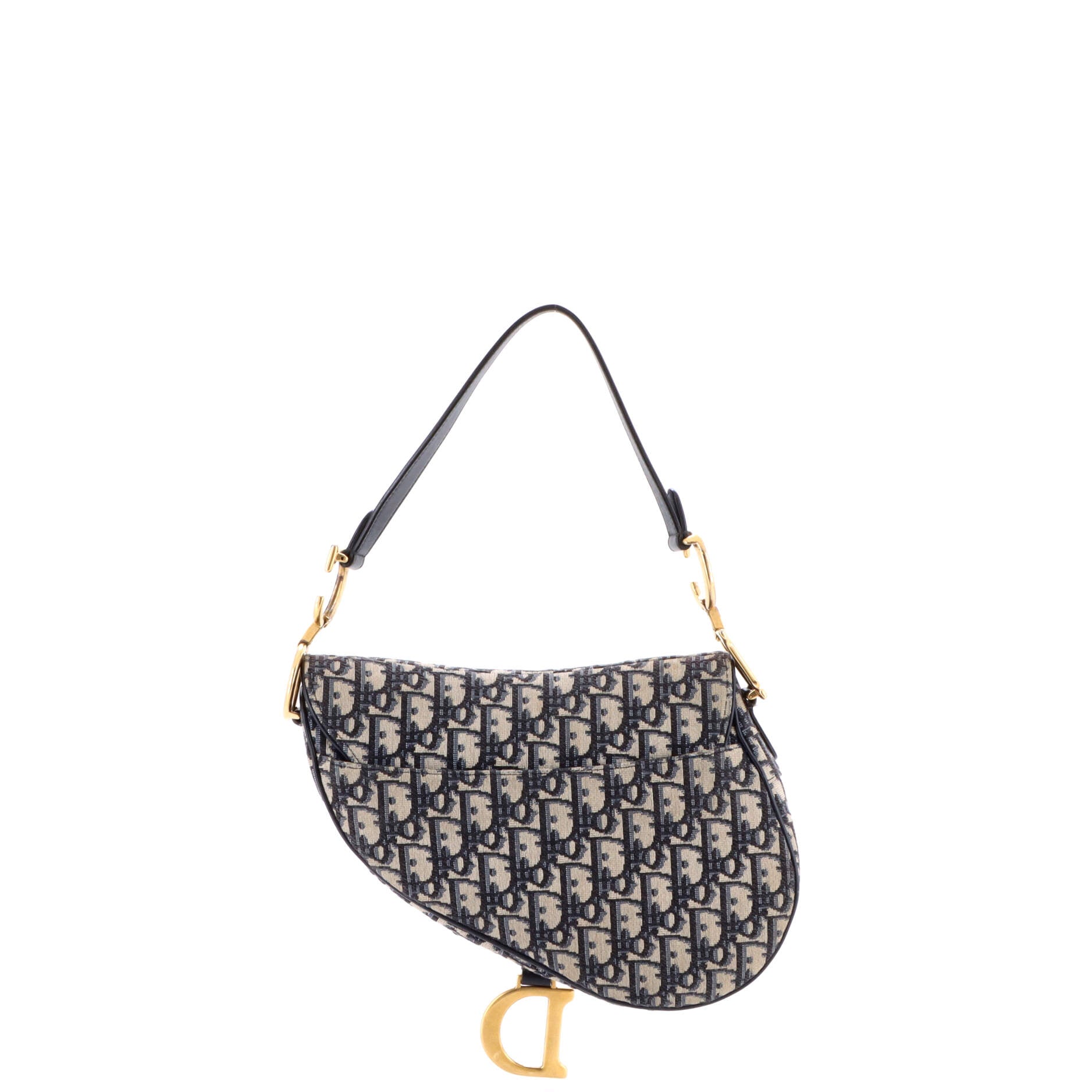 Saddle Handbag Oblique Canvas Medium