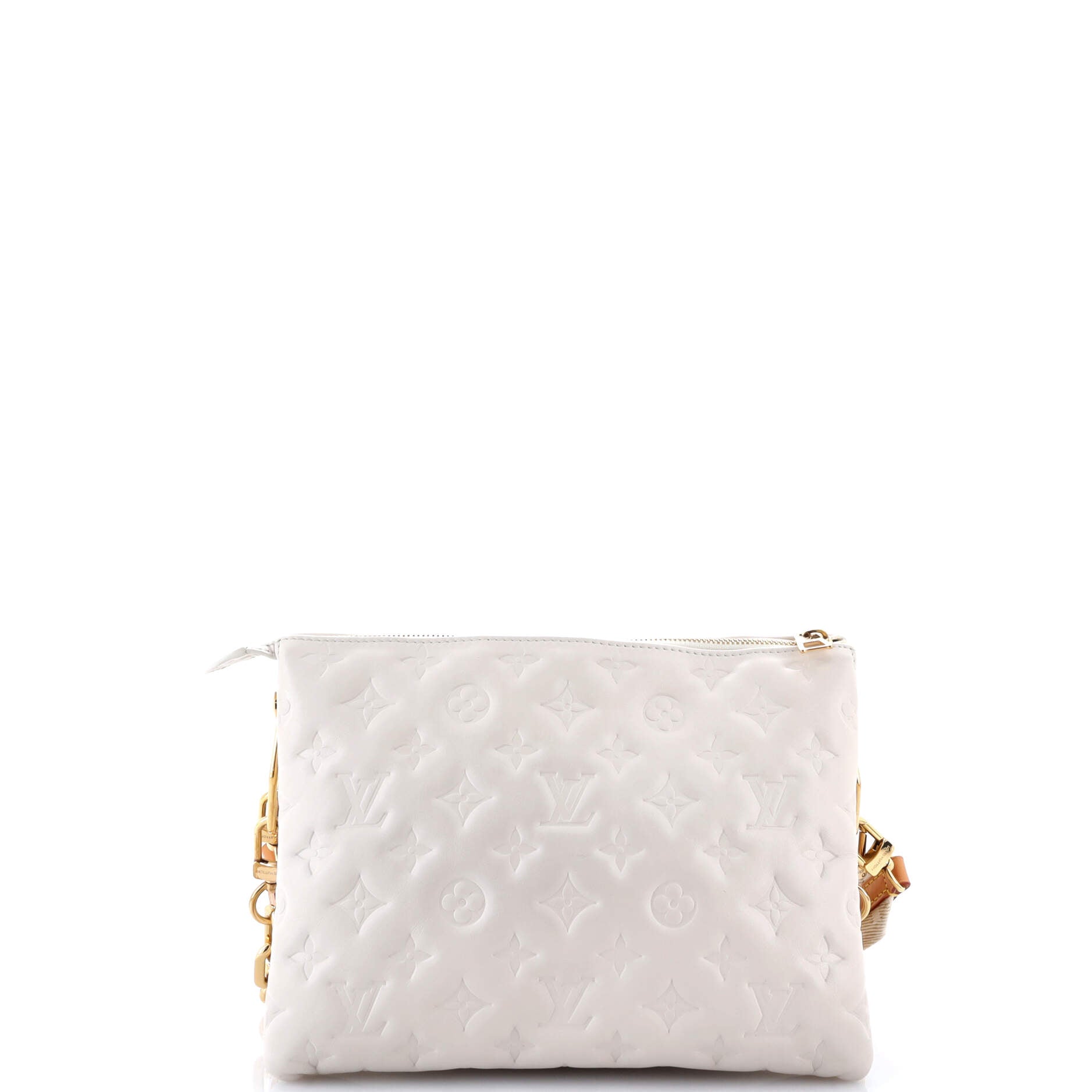 Coussin Bag Monogram Embossed Lambskin PM