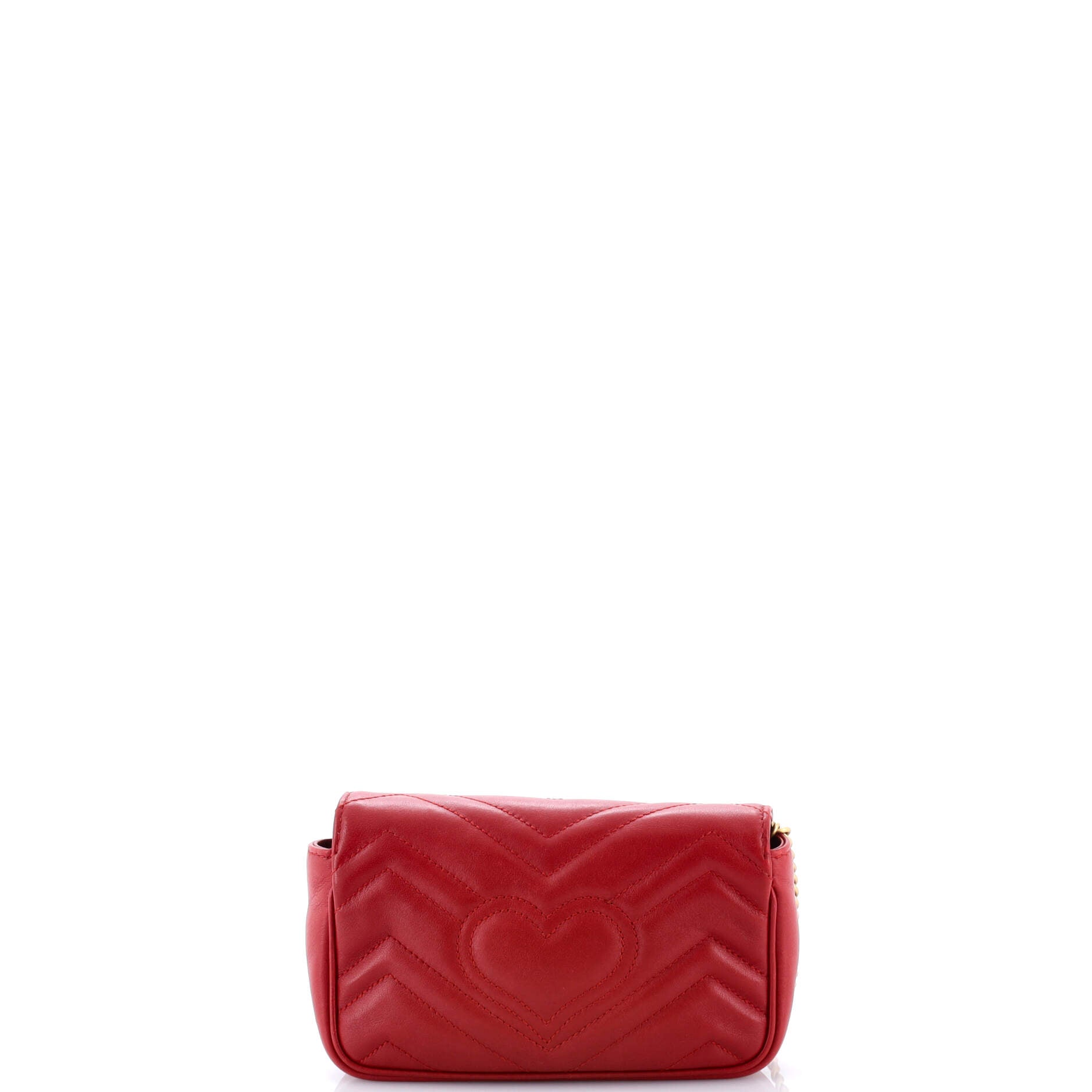 GG Marmont Flap Bag Matelasse Leather Super Mini