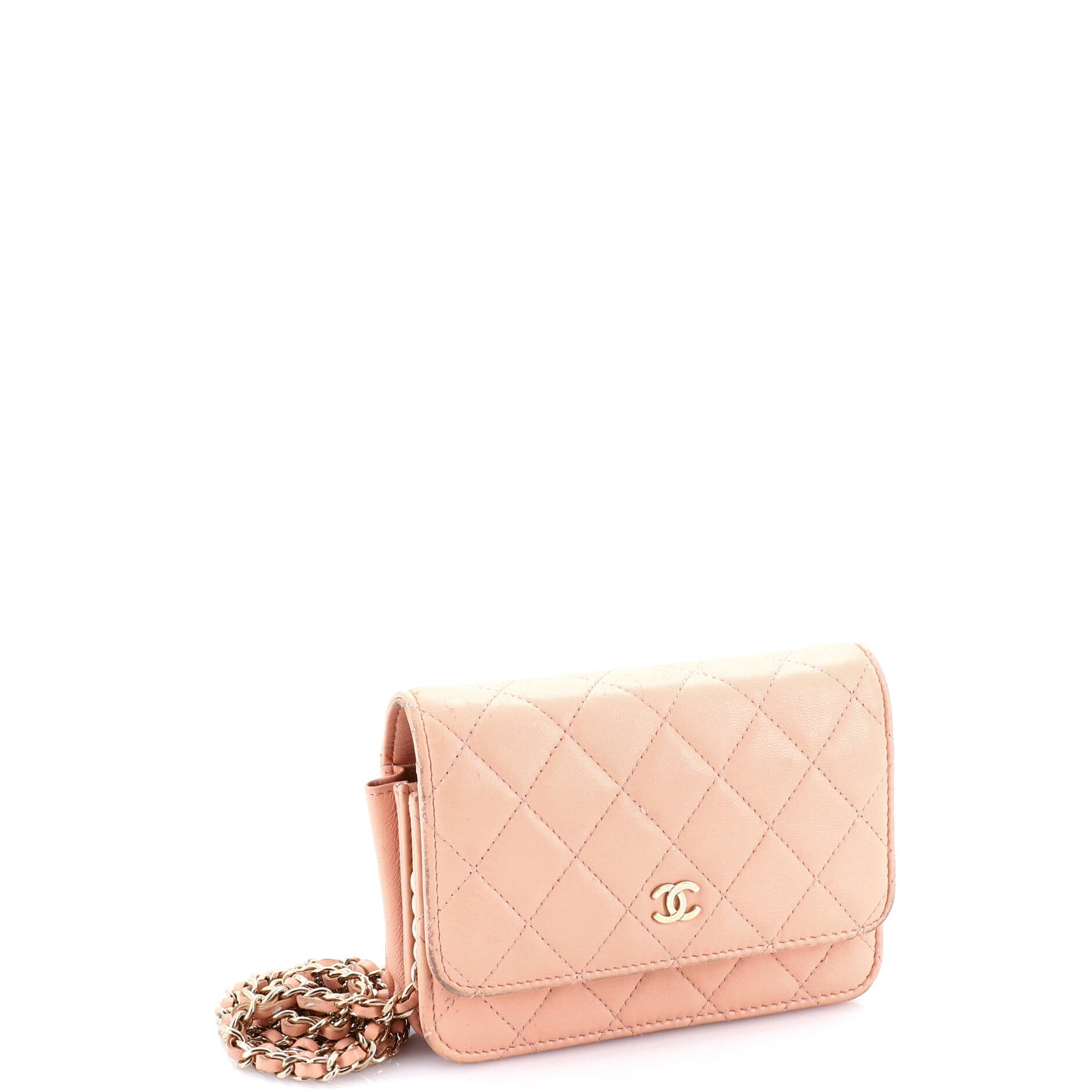 Wallet on Chain Quilted Lambskin Mini