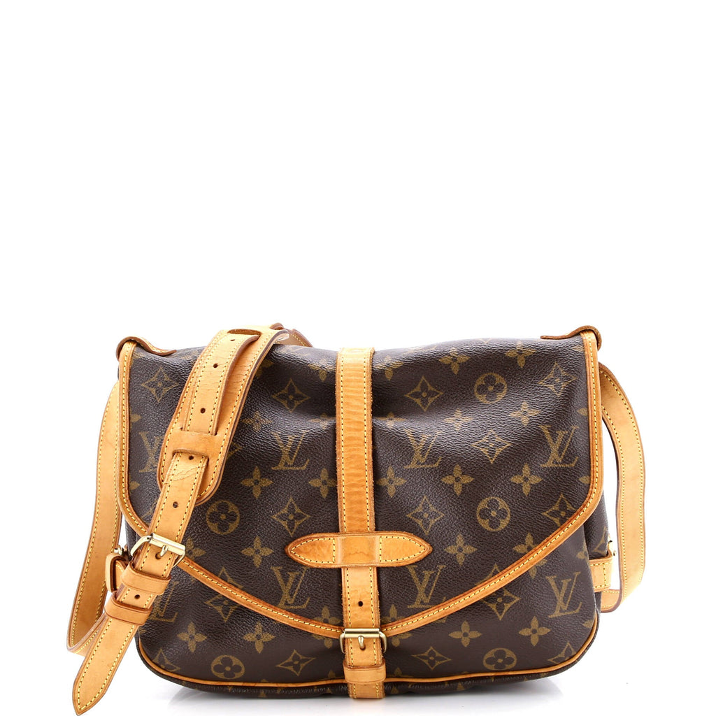 Saumur Handbag Monogram Canvas 30