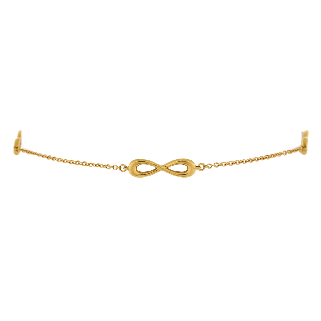 Endless Infinity Bracelet 18K Yellow Gold
