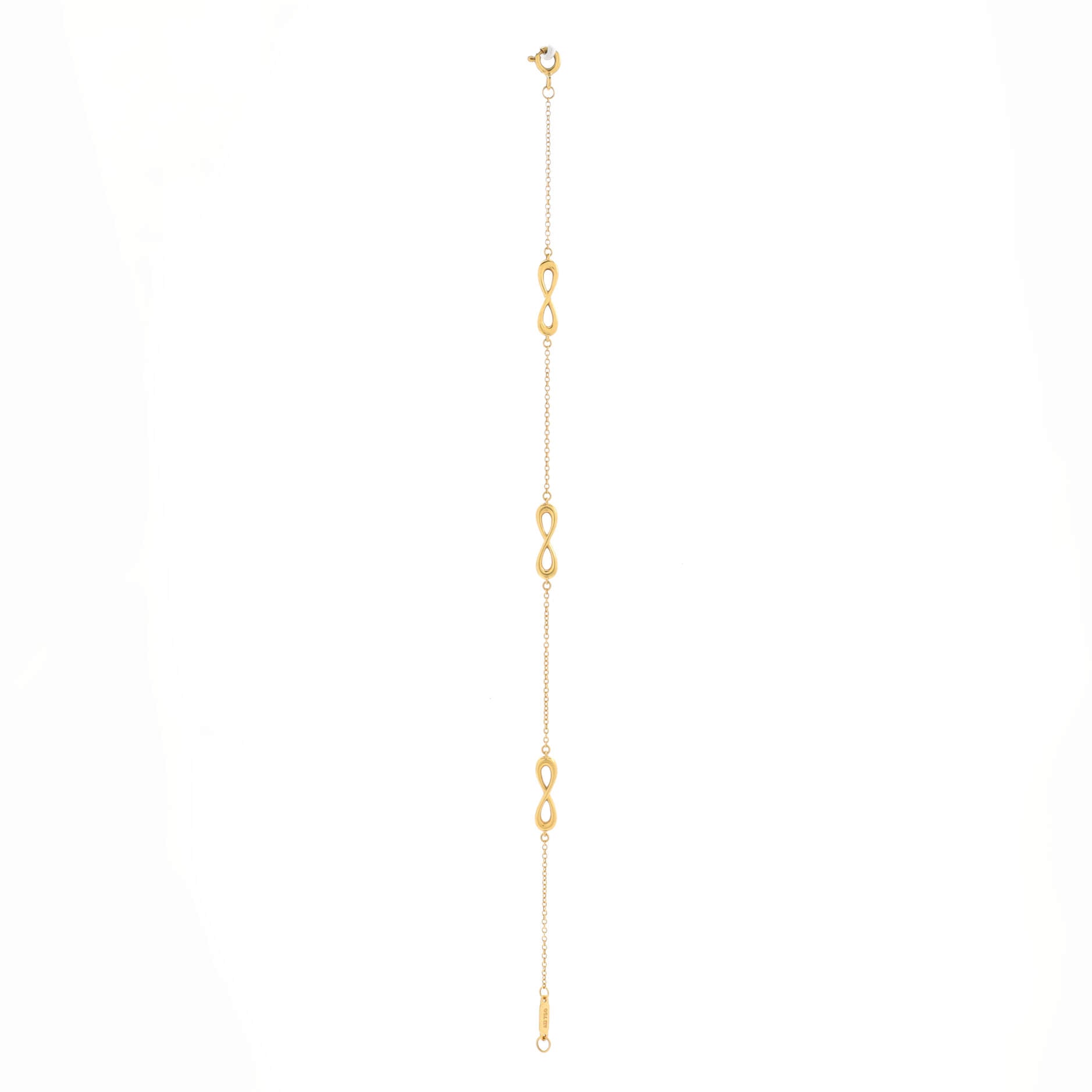 Endless Infinity Bracelet 18K Yellow Gold