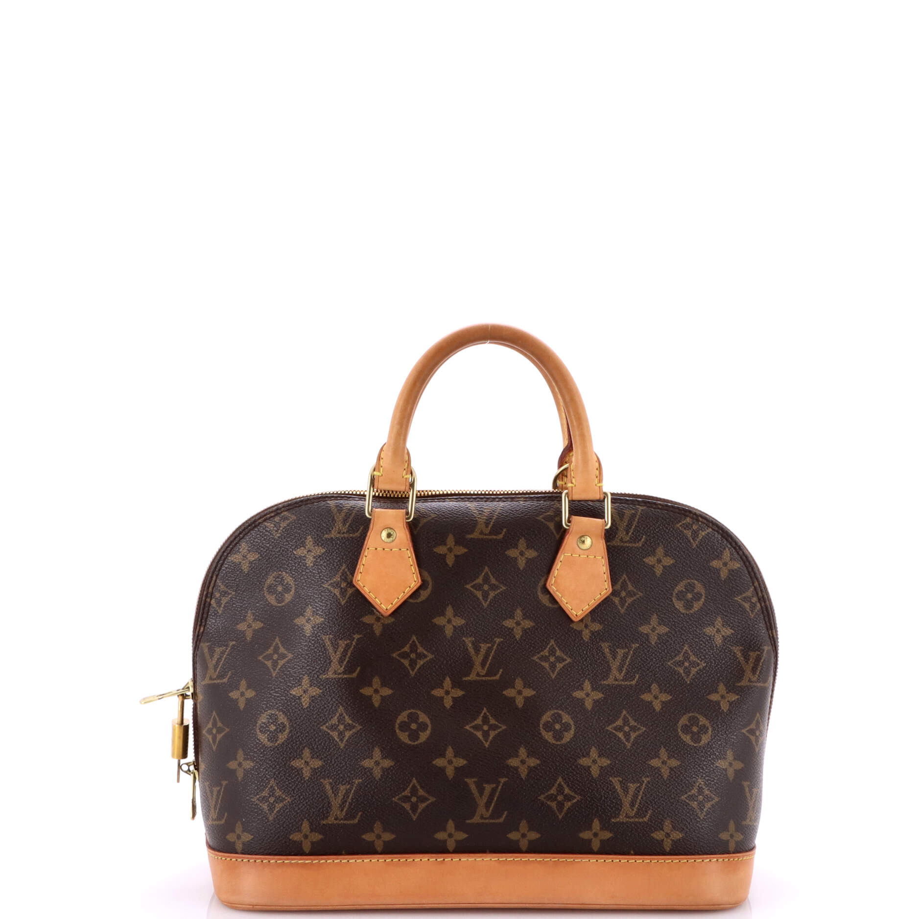 Vintage Alma Handbag Monogram Canvas PM