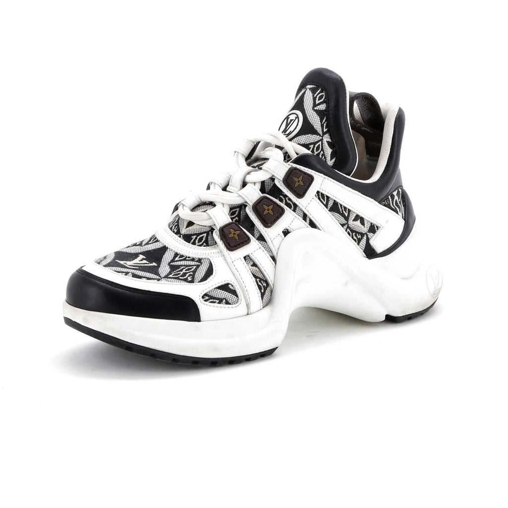 Women's LV Archlight Sneakers Limited Edition Since 1854 Monogram Jacquard and Leather