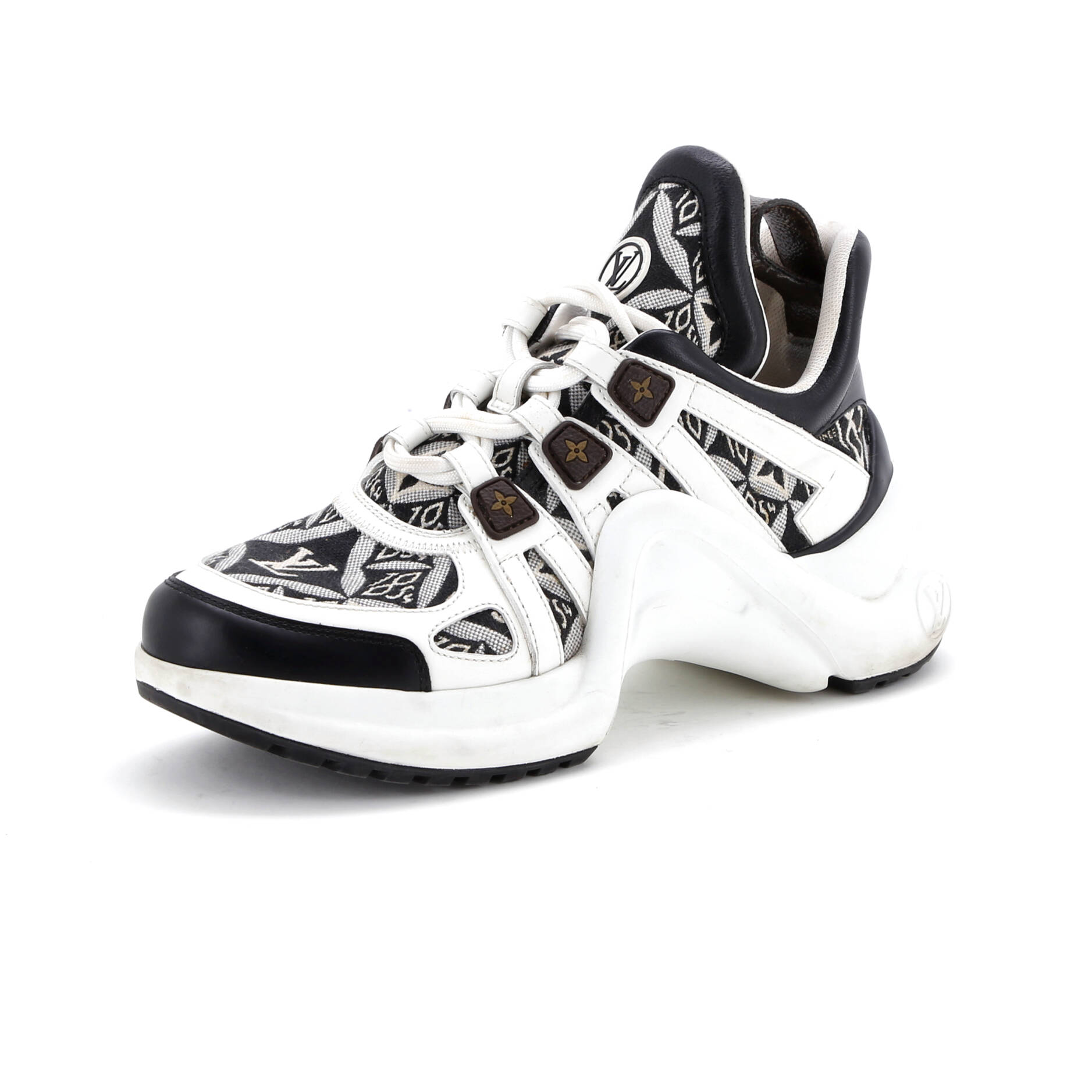 Women's LV Archlight Sneakers Limited Edition Since 1854 Monogram Jacquard and Leather