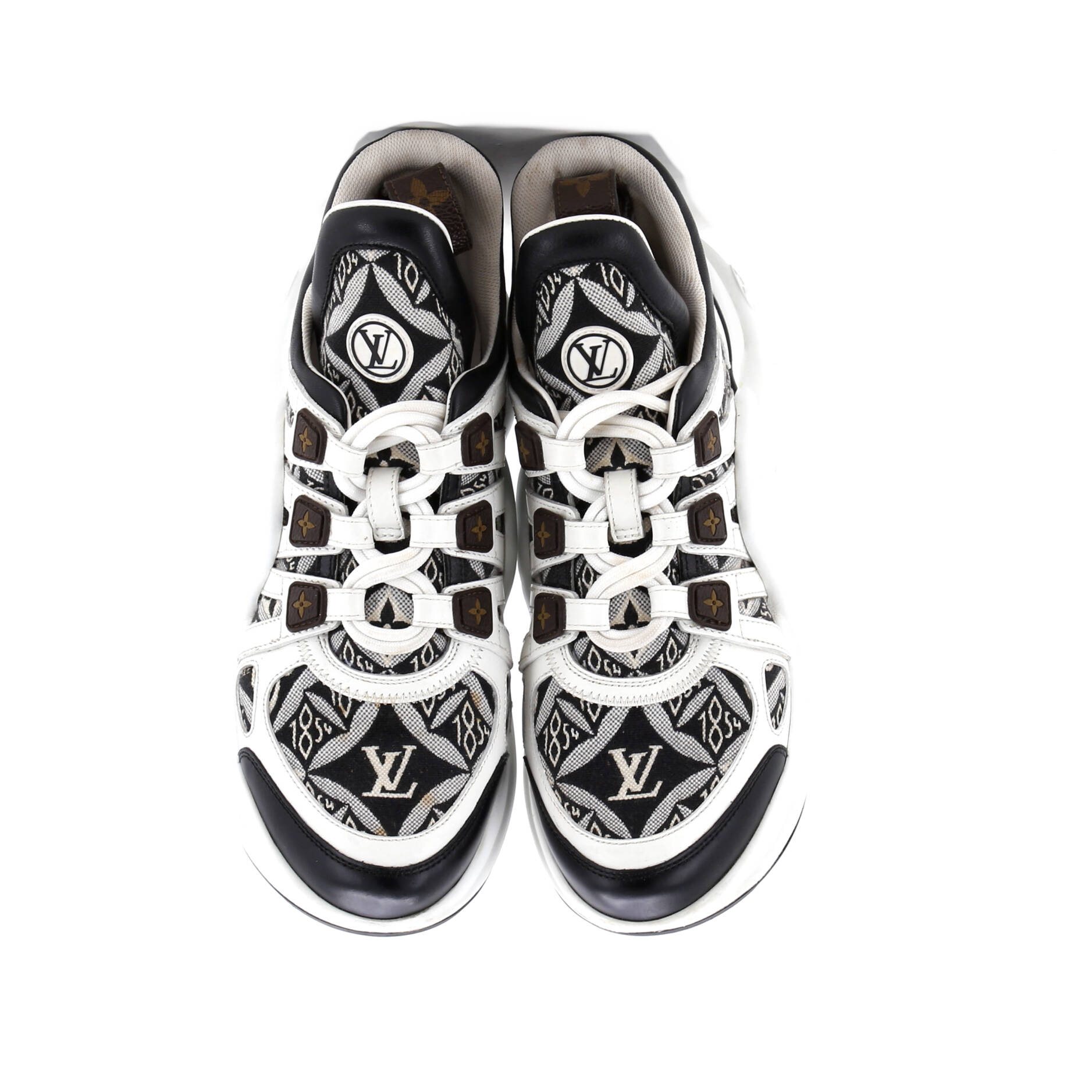 Women's LV Archlight Sneakers Limited Edition Since 1854 Monogram Jacquard and Leather