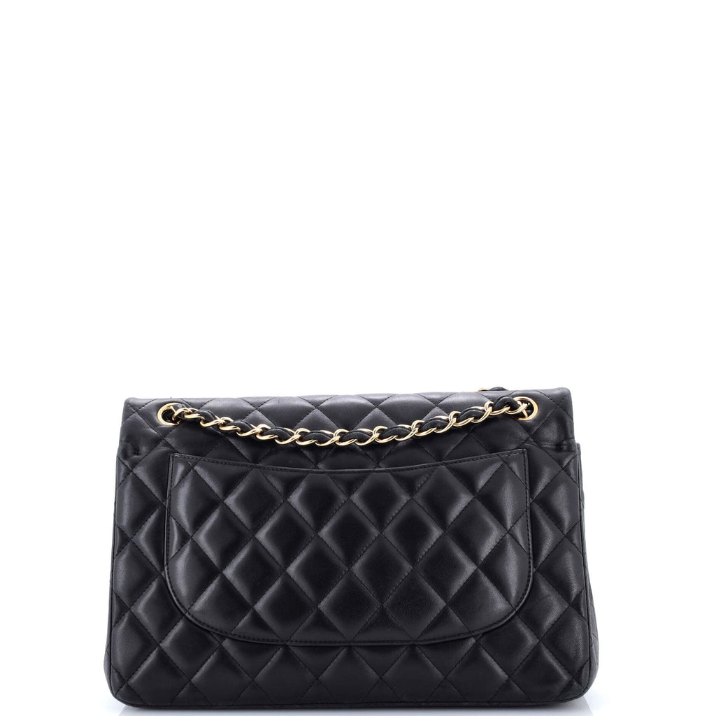 Classic Double Flap Bag Quilted Lambskin Jumbo