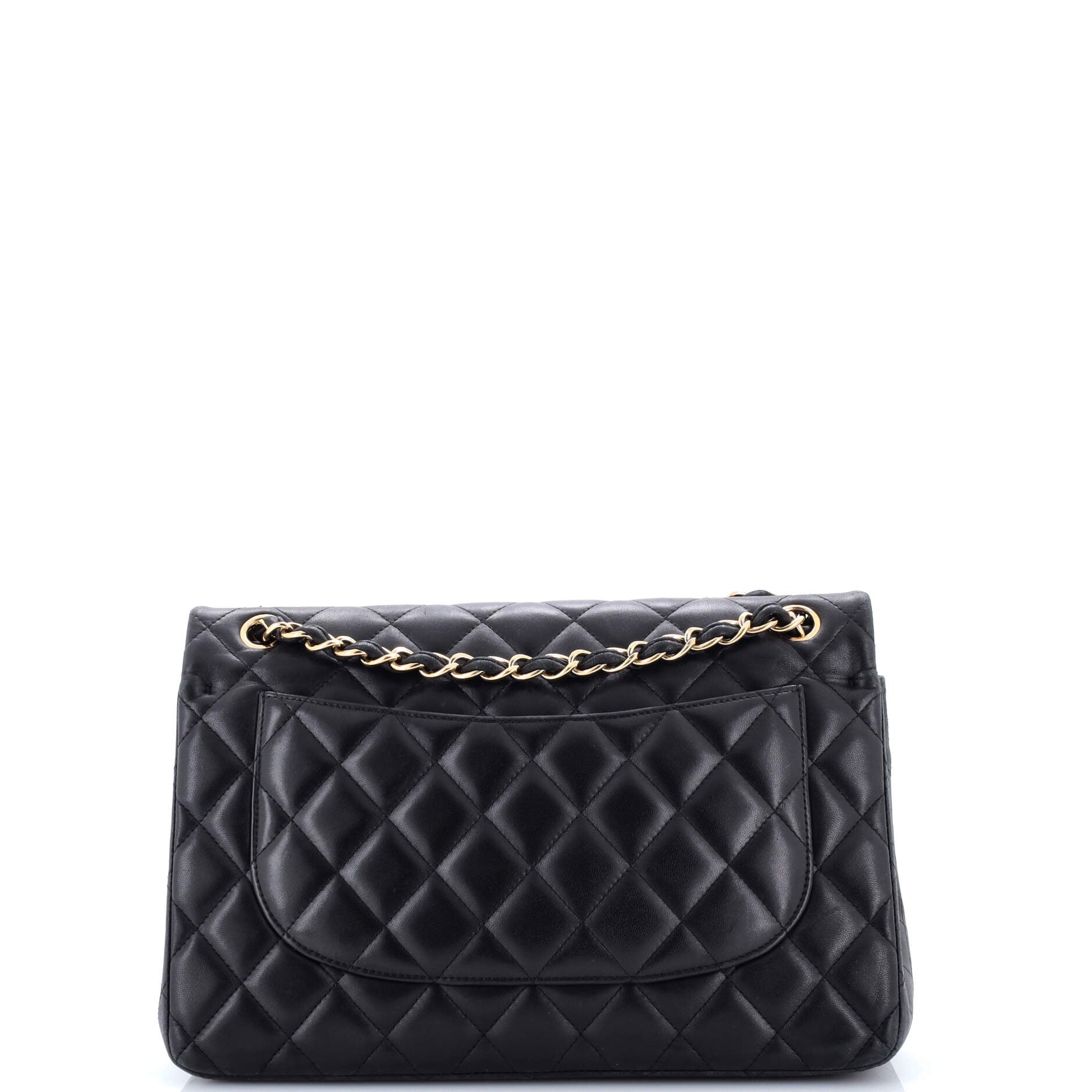 Classic Double Flap Bag Quilted Lambskin Jumbo