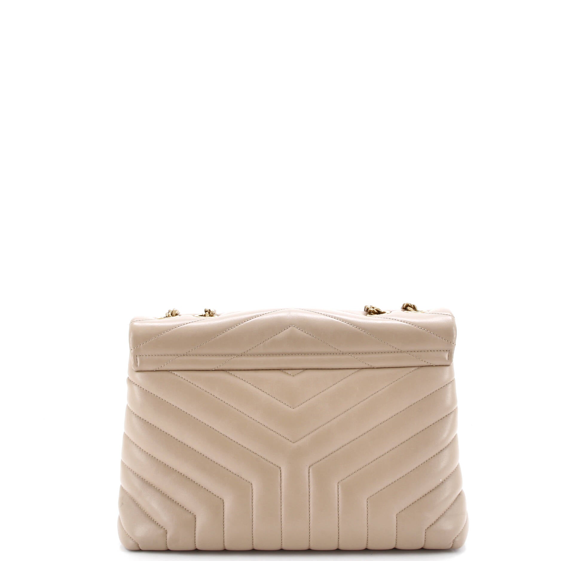 Loulou Shoulder Bag Matelasse Chevron Leather Medium