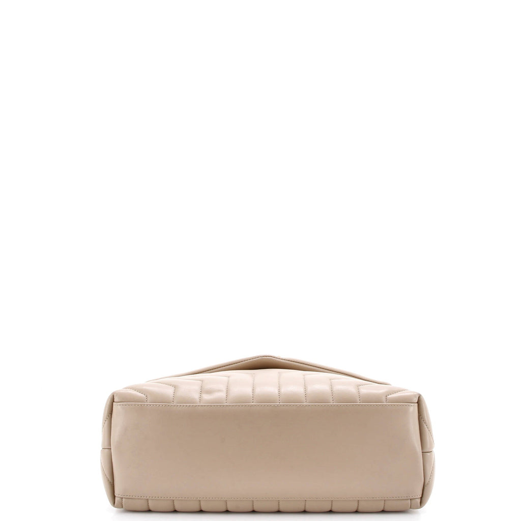 Loulou Shoulder Bag Matelasse Chevron Leather Medium