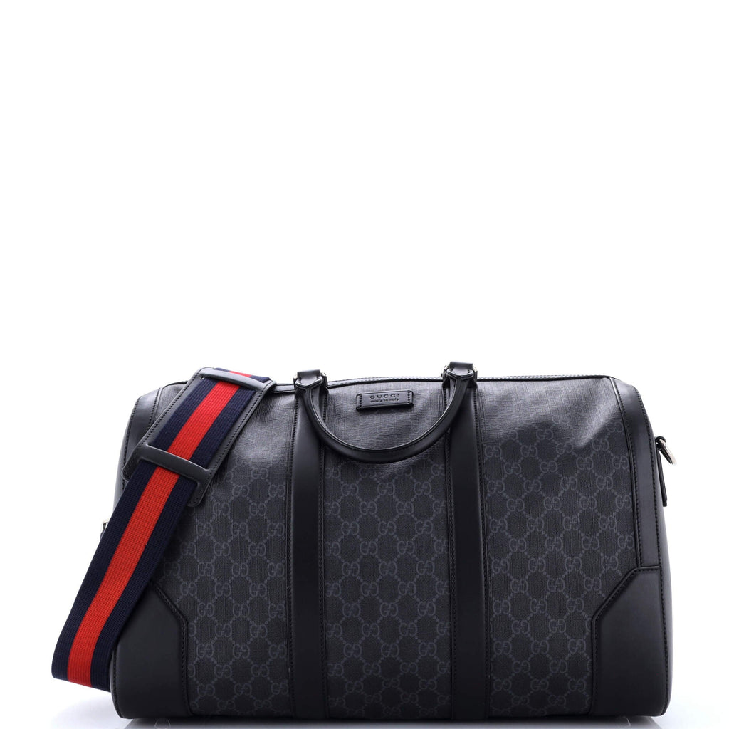 Convertible Duffle Bag GG Coated Canvas Medium
