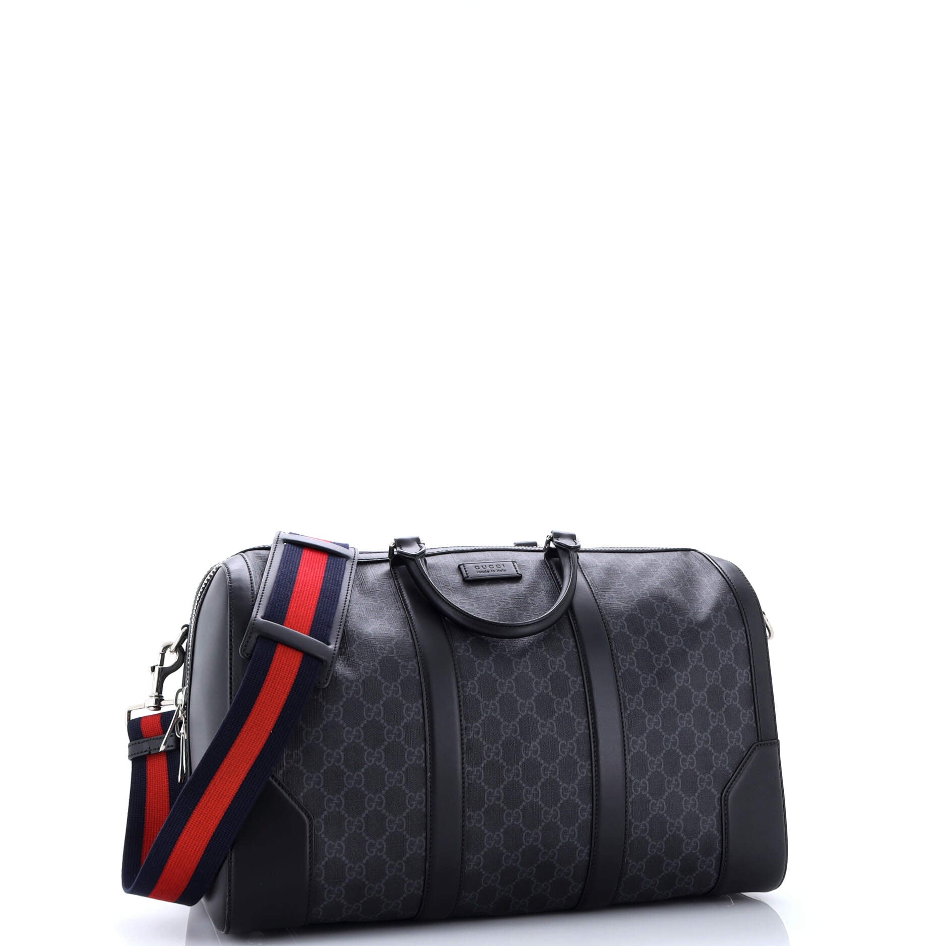 Convertible Duffle Bag GG Coated Canvas Medium