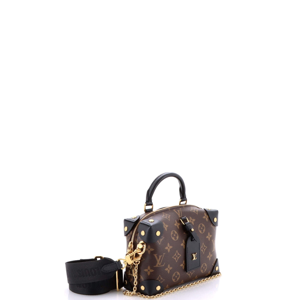 Petite Malle Souple Handbag Monogram Canvas