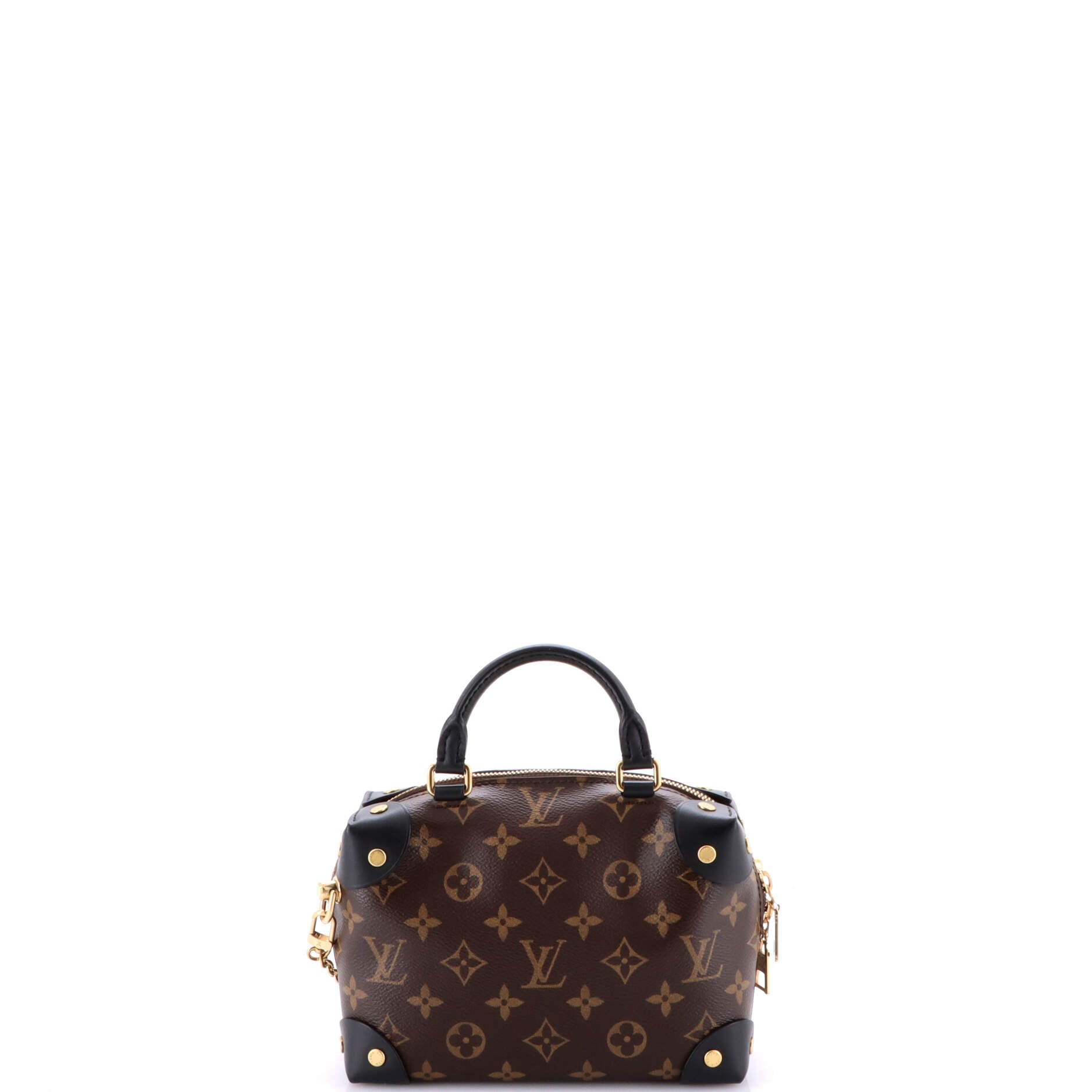 Petite Malle Souple Handbag Monogram Canvas