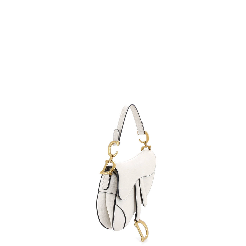 Saddle Handbag Leather Mini