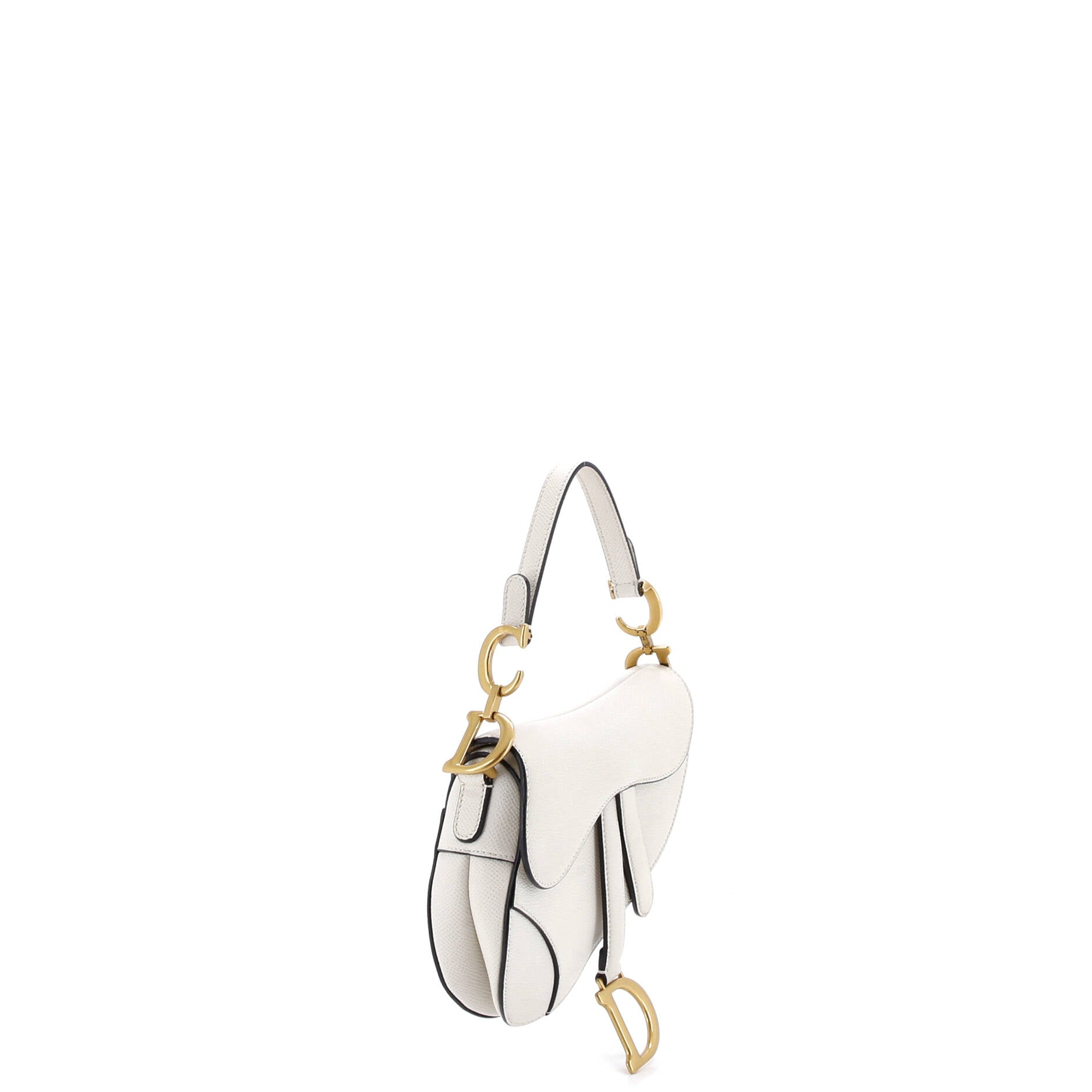 Saddle Handbag Leather Mini