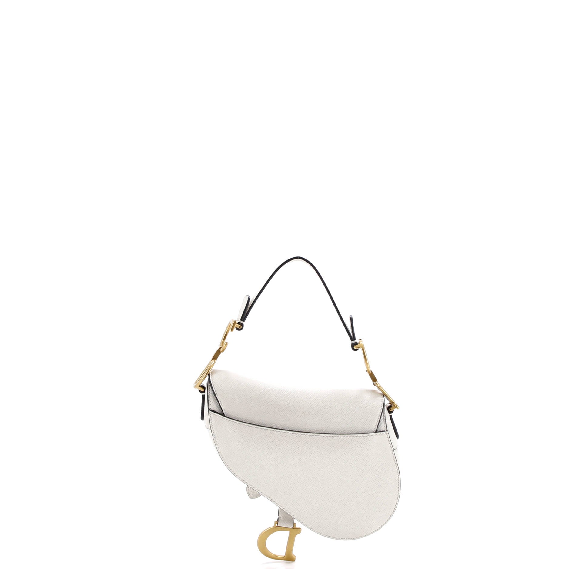 Saddle Handbag Leather Mini